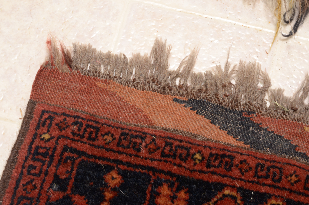 Vibrant Handwoven Wool Ersari Andkhoy Area Rug