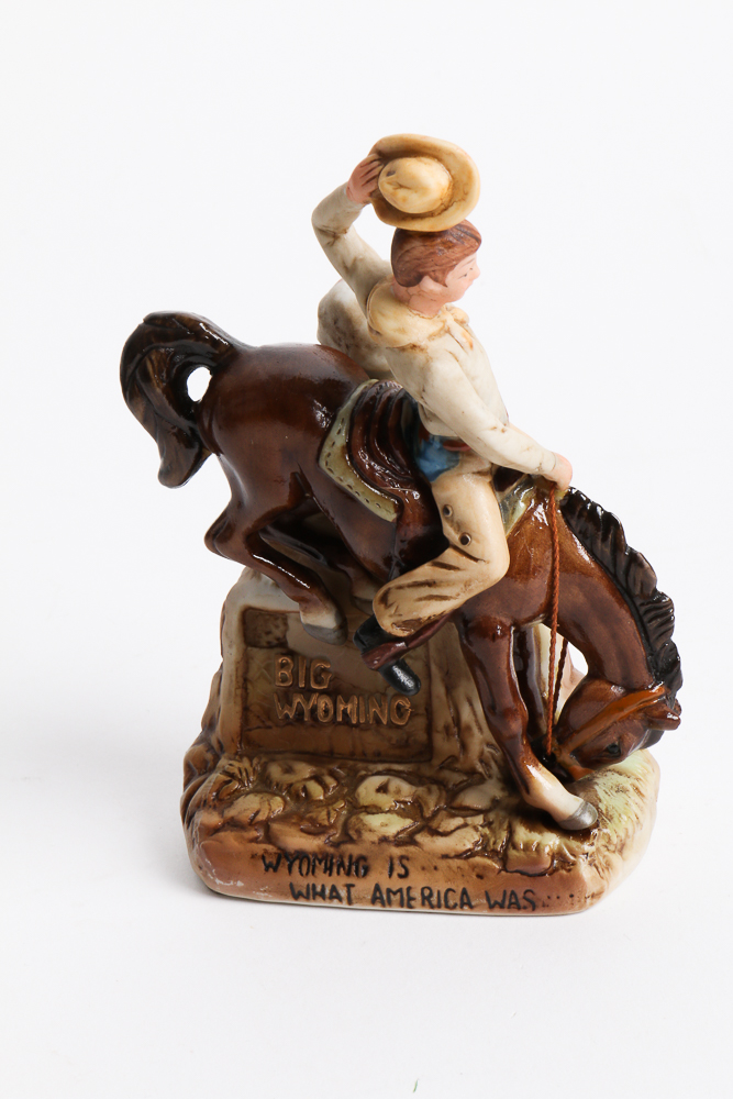 1978 and 1979 Limted Edition Big Wyoming Cowboy Figurines