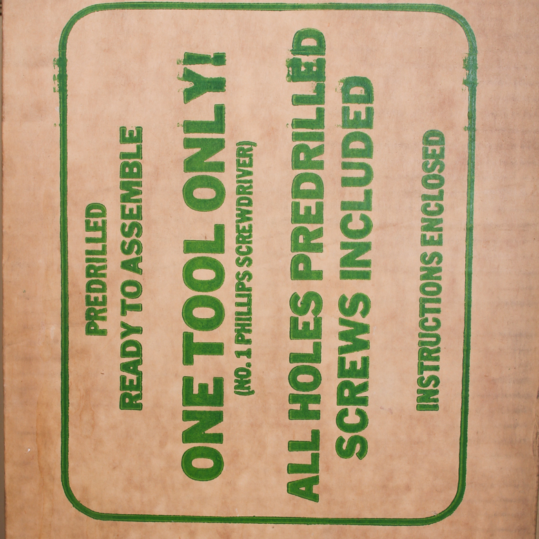 P.D.Q Two Shelf Bookcase New in Packaging