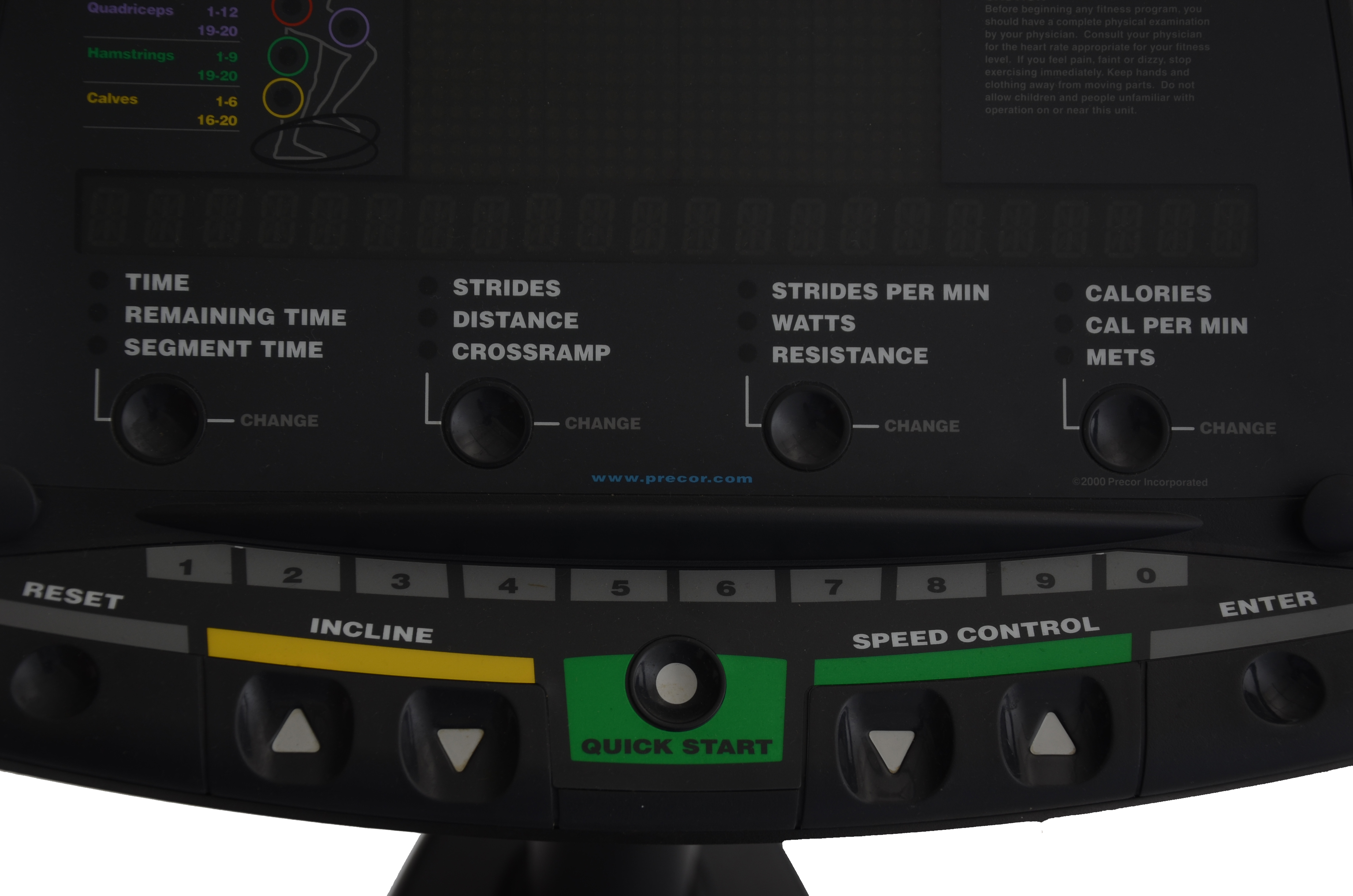 Precor Elliptical, Model EFX 546