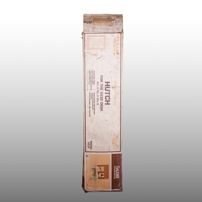 Ready to Assemble Sauder Woodworking Hutch