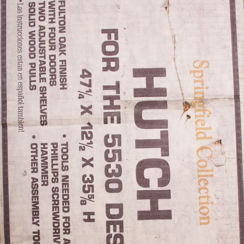 Ready to Assemble Sauder Woodworking Hutch