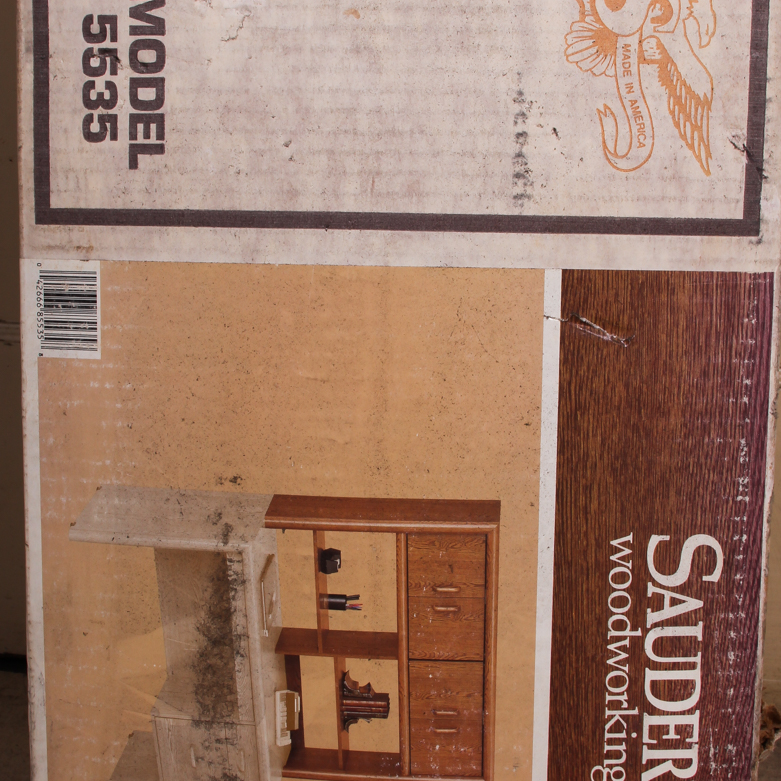 Ready to Assemble Sauder Woodworking Hutch