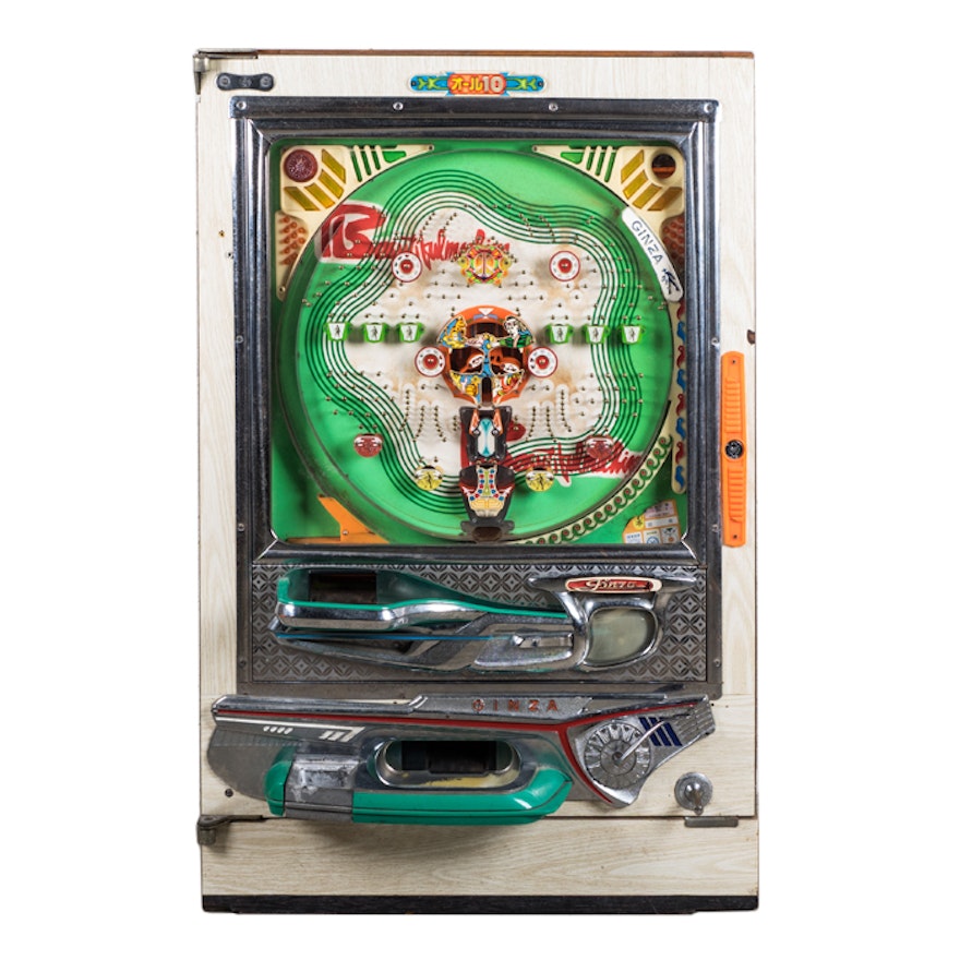 Vintage Ginza Pachinko Machine