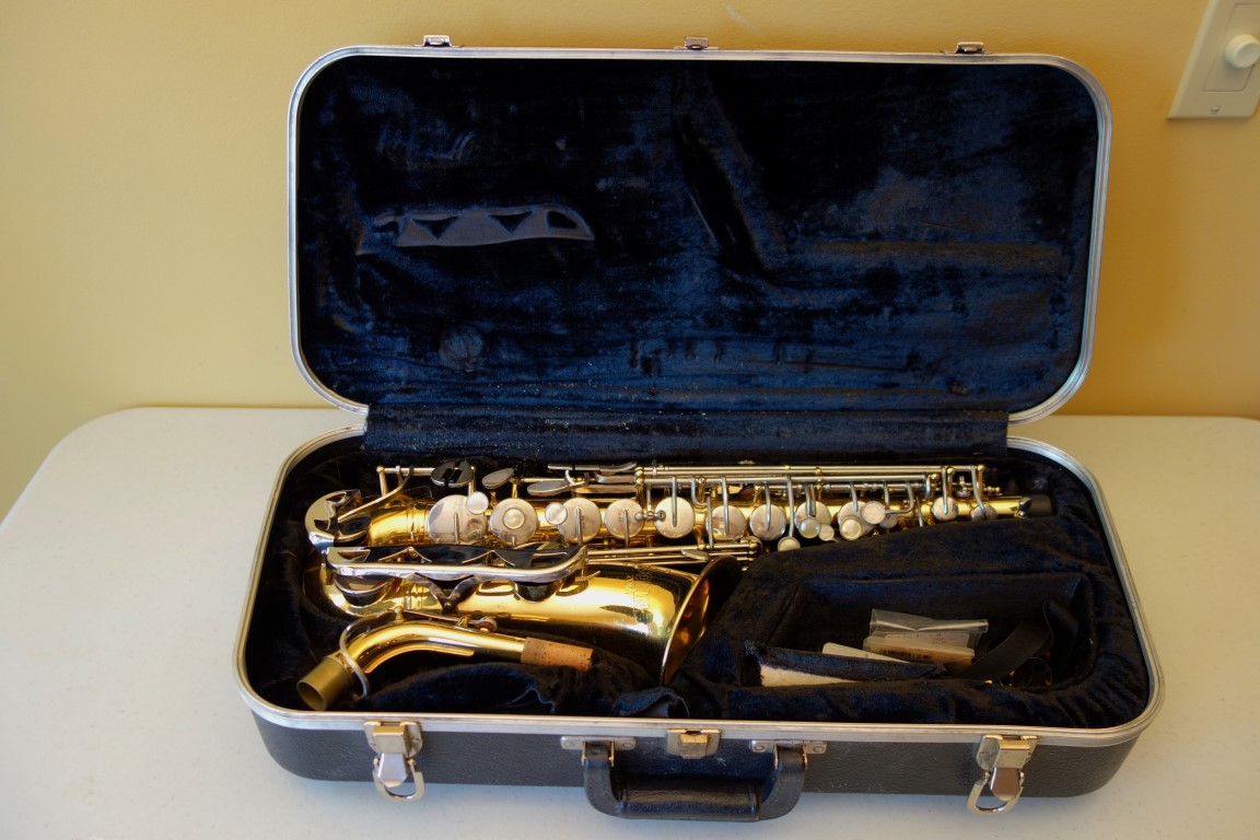 Vintage CONN Brass Alto Saxophone 20M