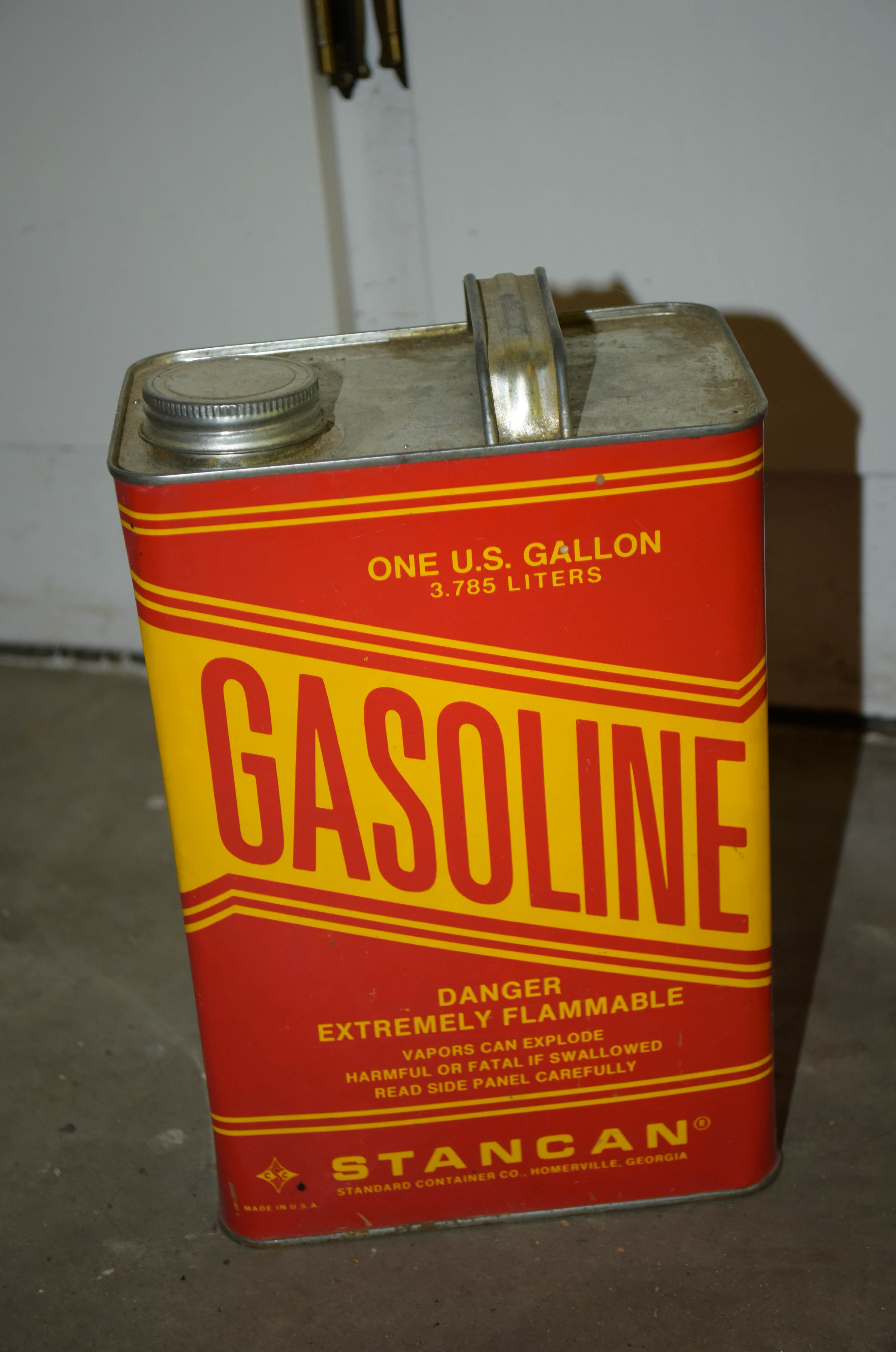 Vintage Metal Gas Cans