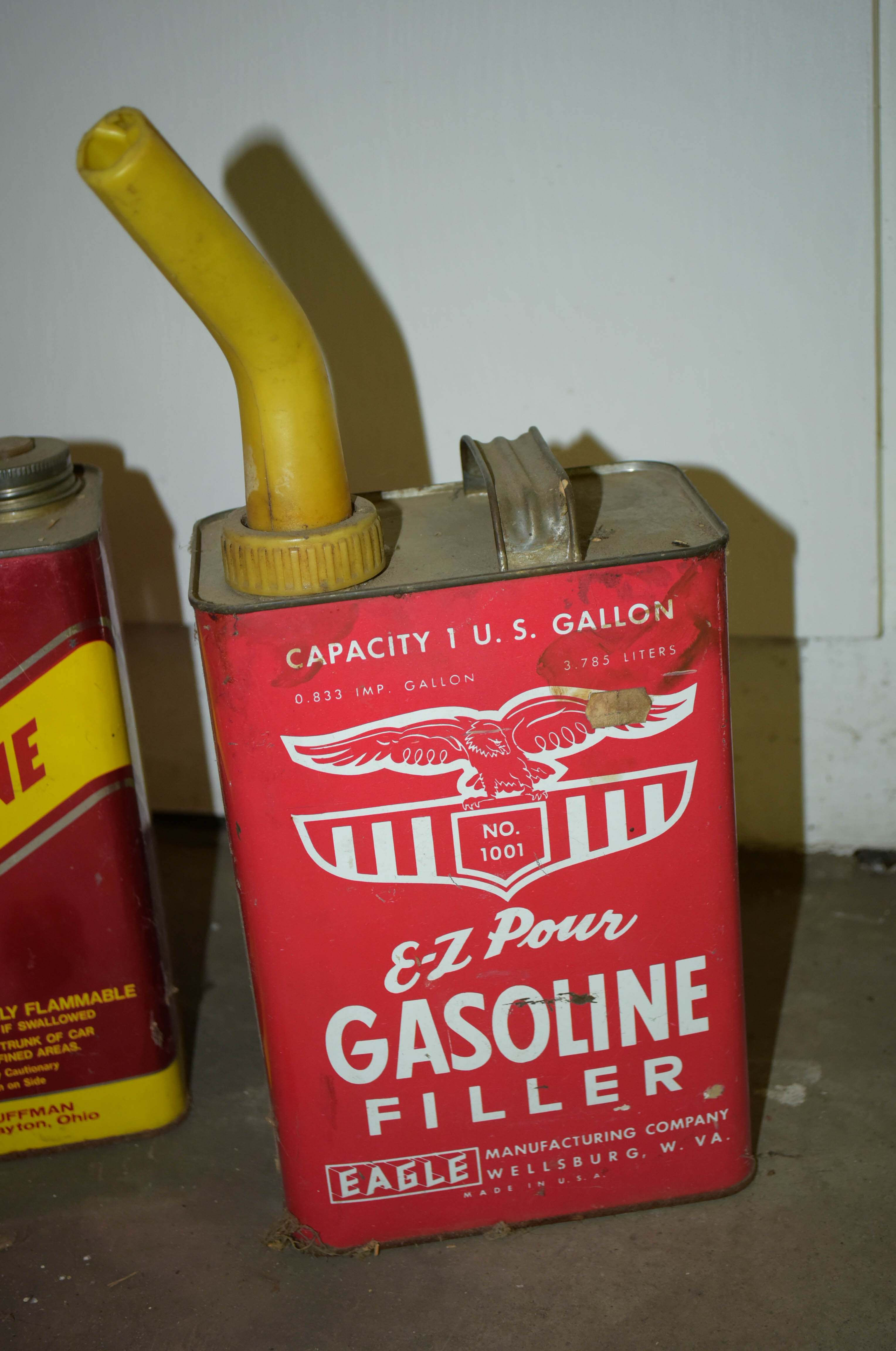 Vintage Metal Gas Cans