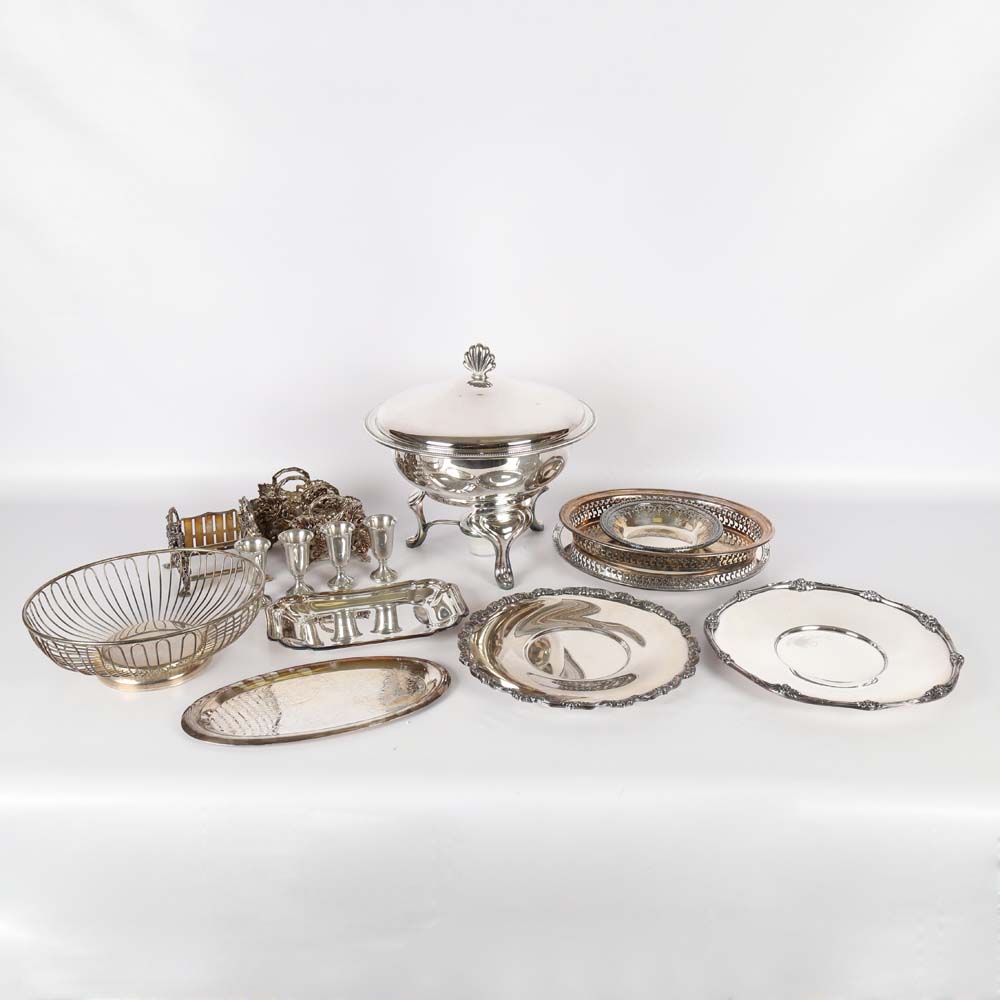 Silver Tone Tableware Collection