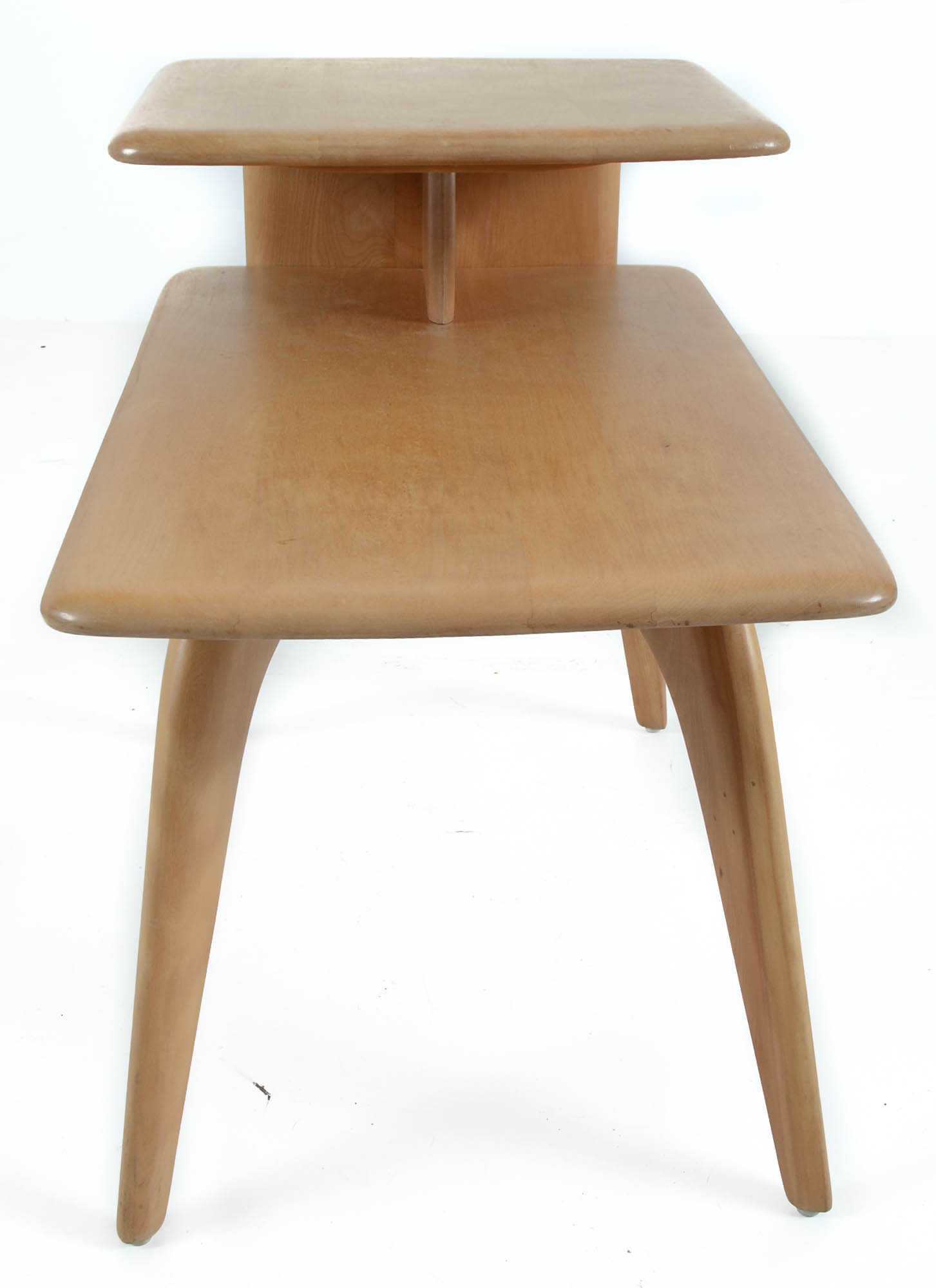 Heywood Wakefield Birch Step-End Table