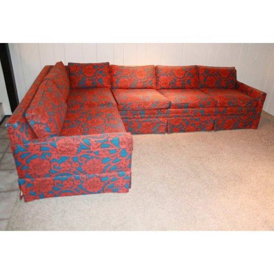 Custom Designed Flaír Inc. Sectional Sofa