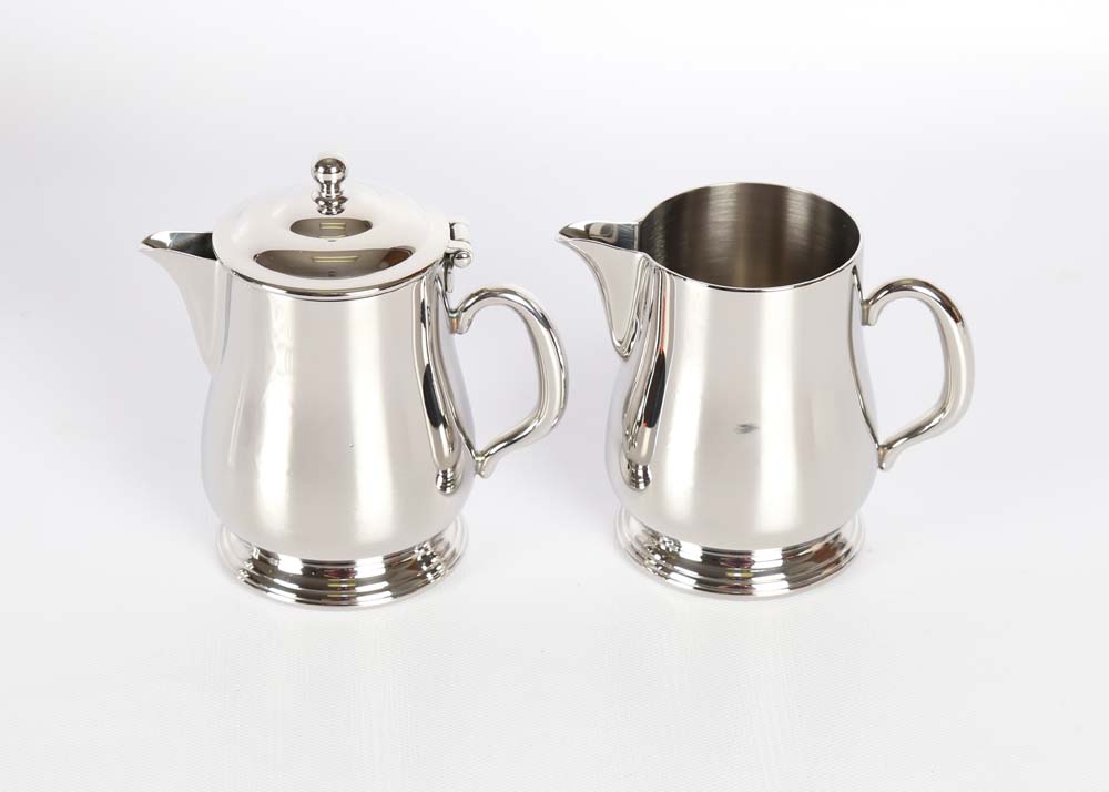 Set of Carlisle Stainless Steel Pitchers