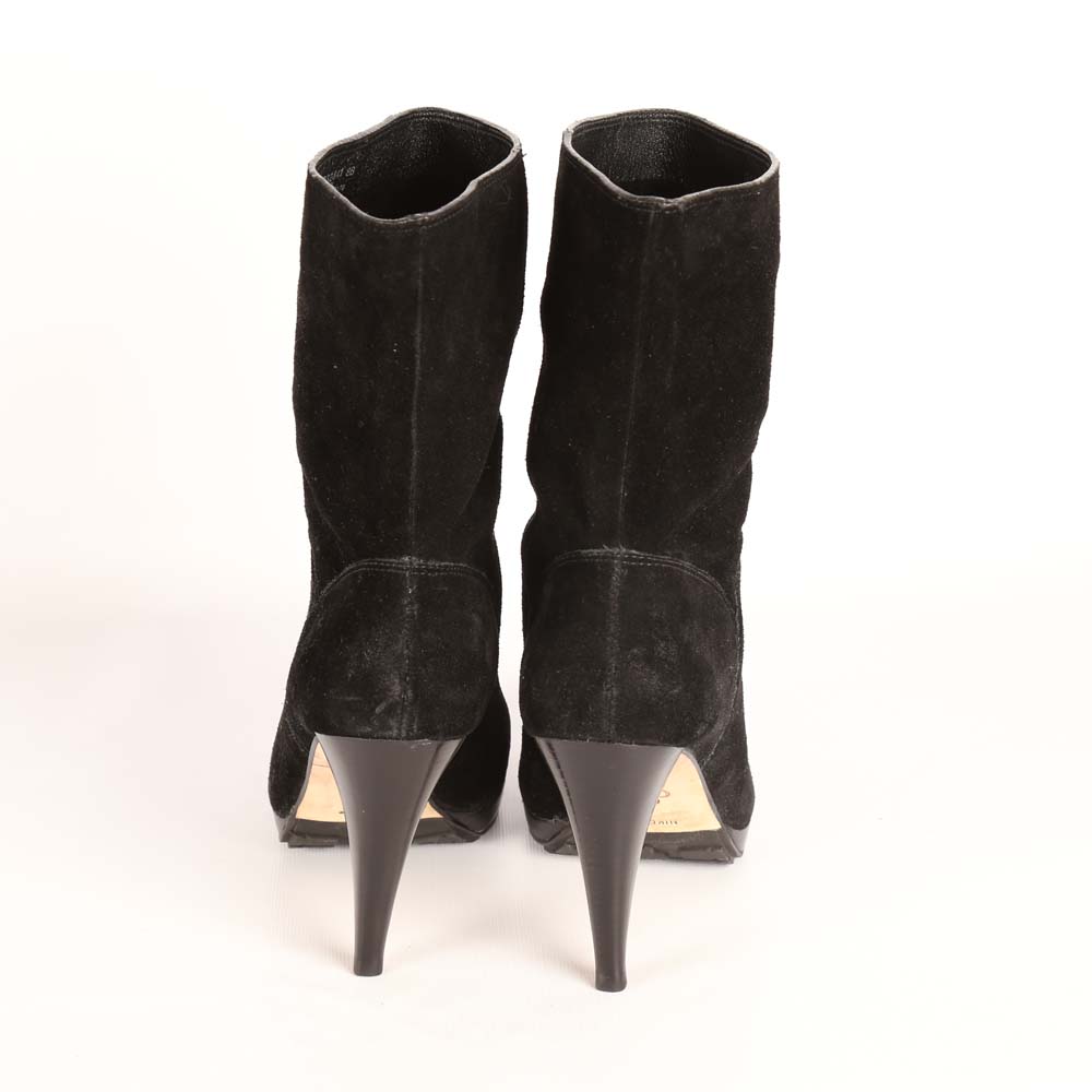 Cole Haan Nike Air Black Suede Boots