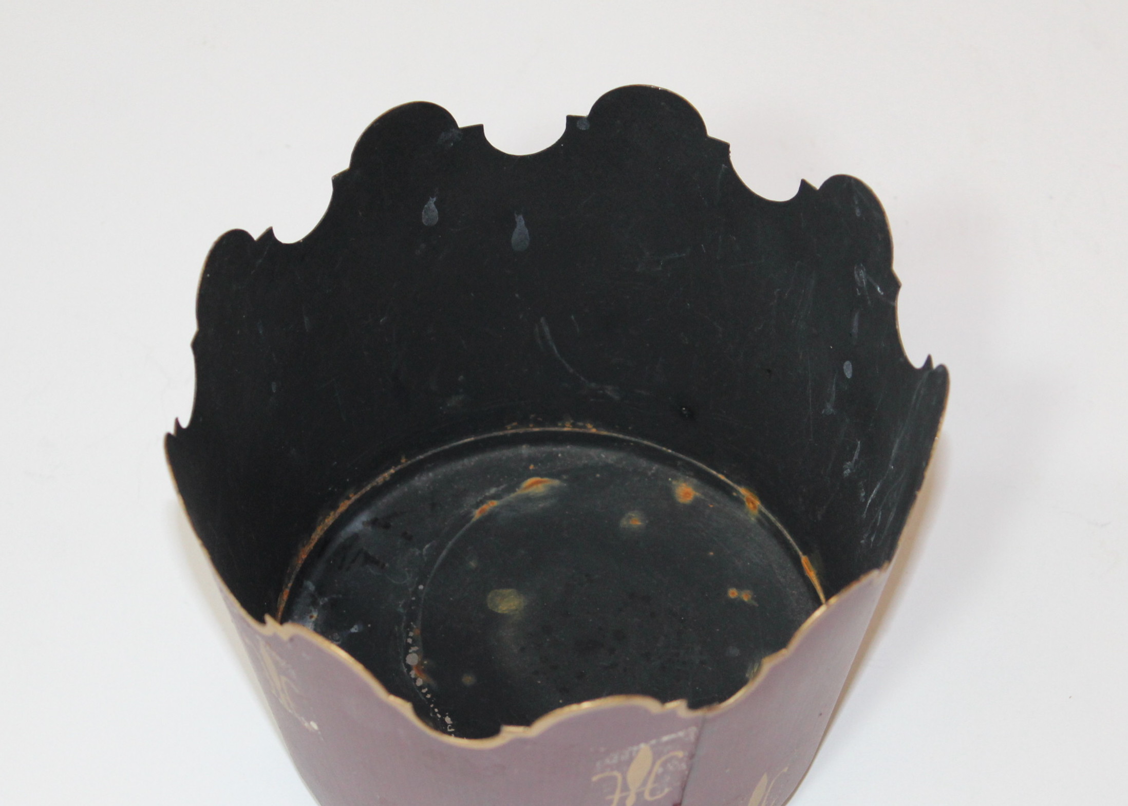 Grouping of Metal Planters