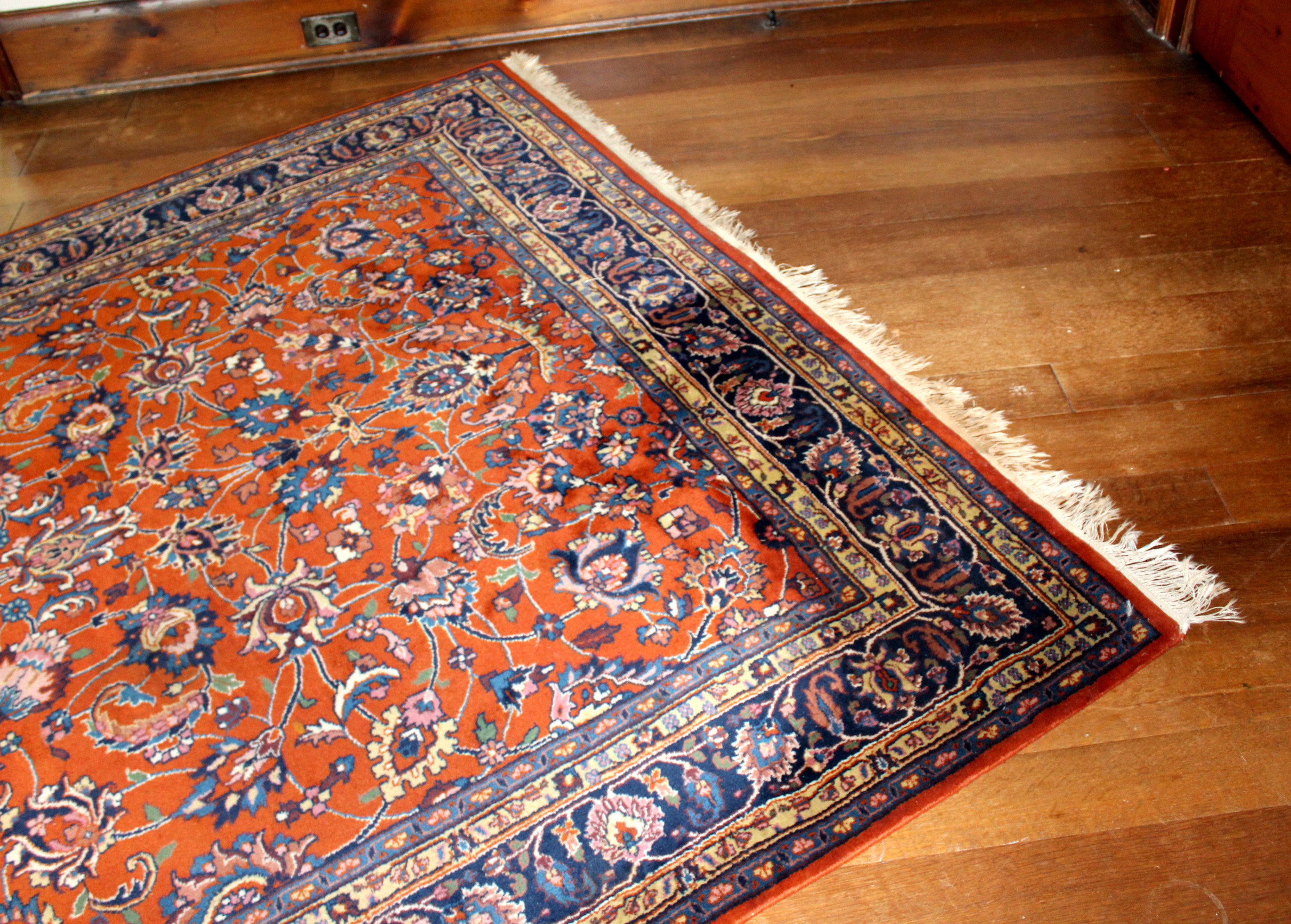 Wool Tabriz Style Area Rug