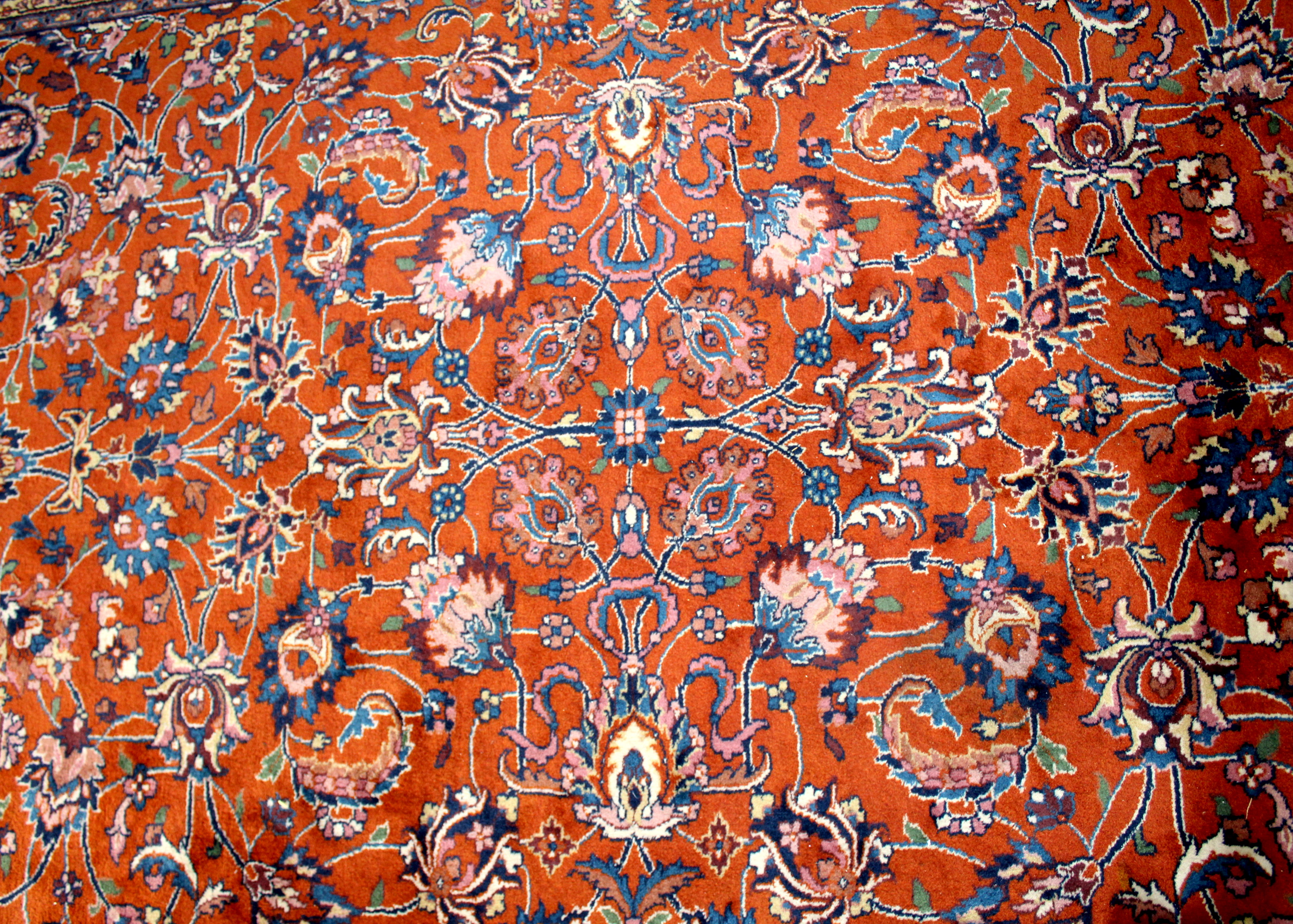 Wool Tabriz Style Area Rug
