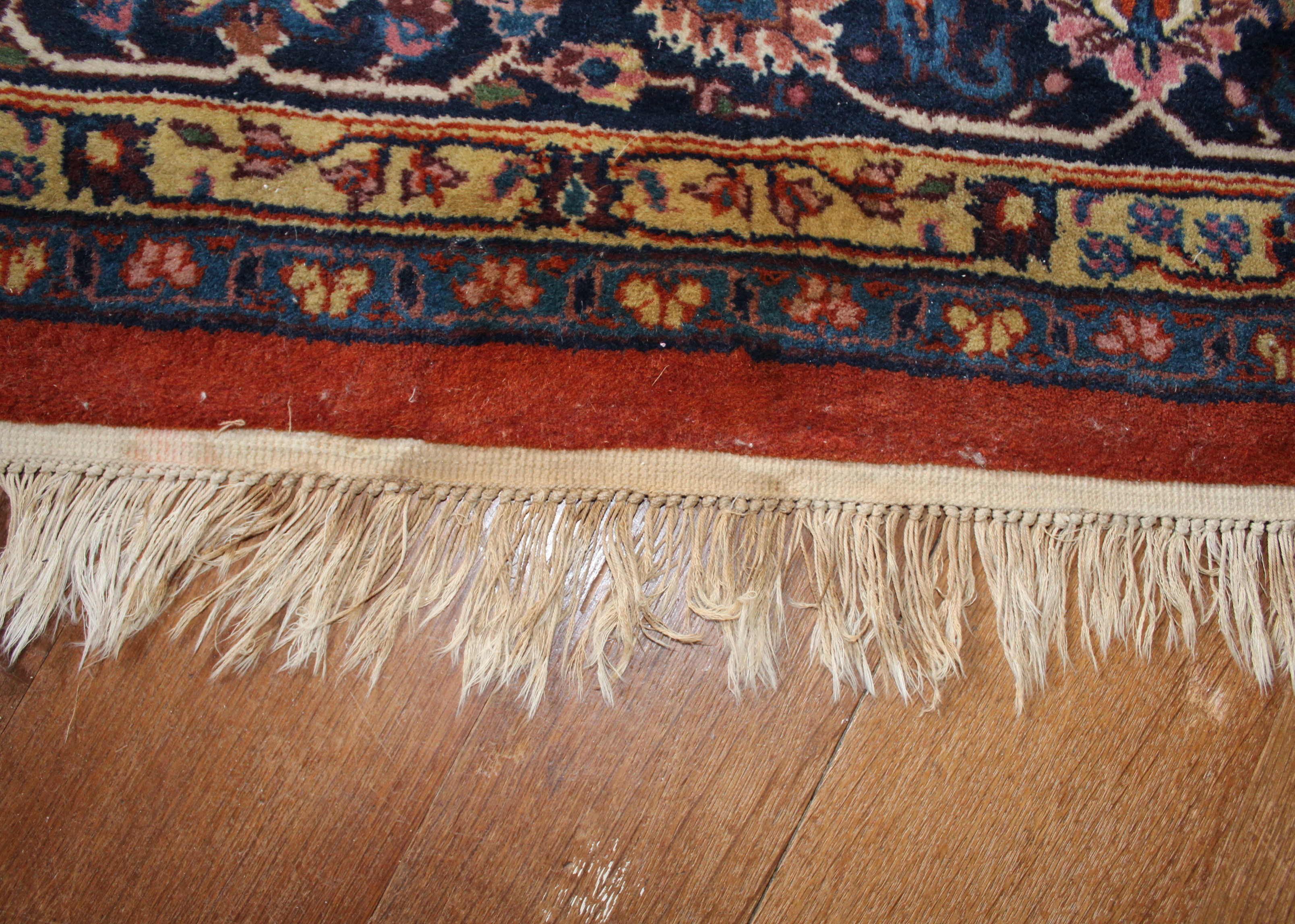 Wool Tabriz Style Area Rug