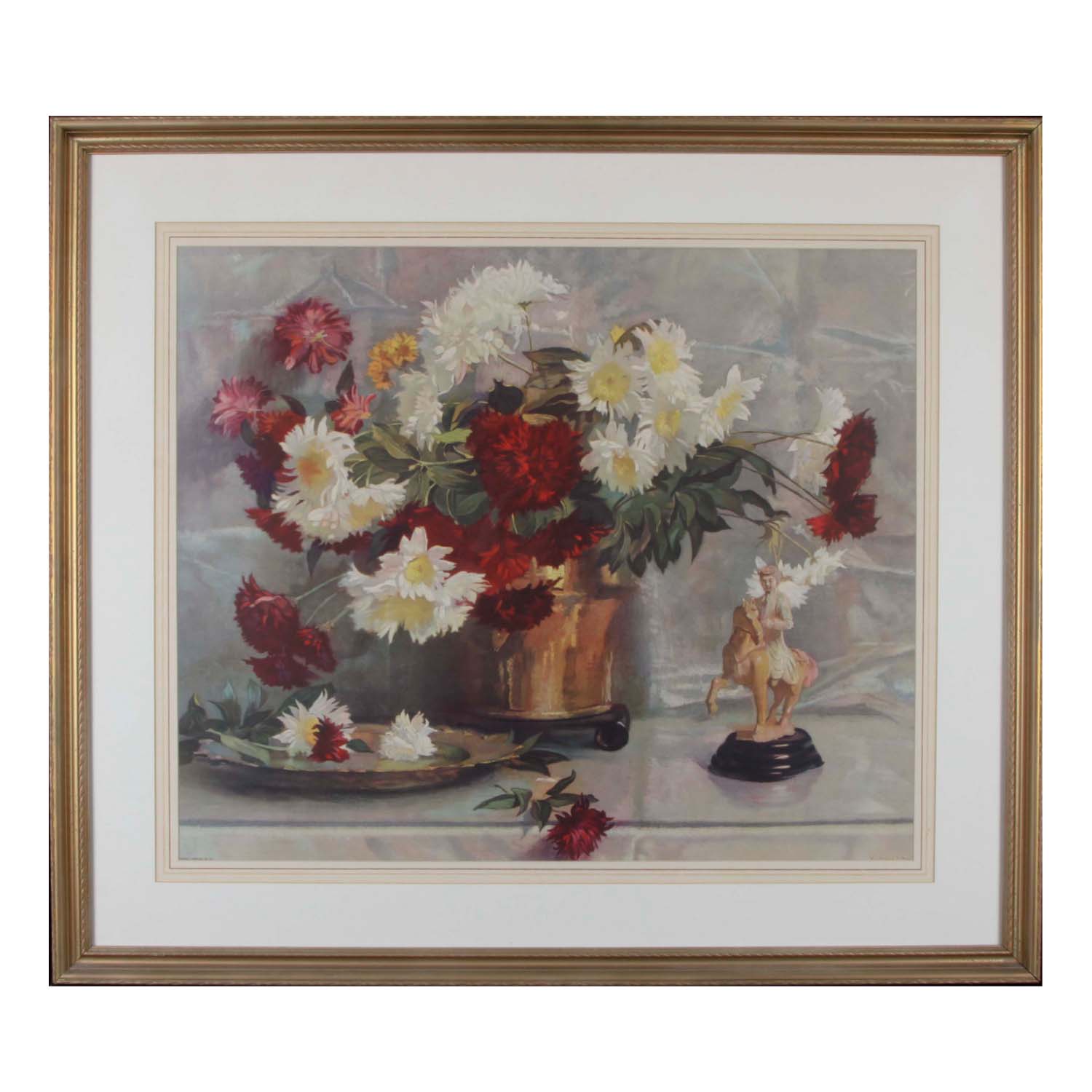 Still Life Floral Print by Richard D. Briggs