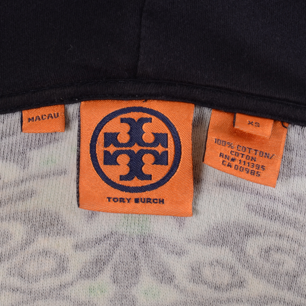 Tory Burch Terrycloth Hooded Pull Over