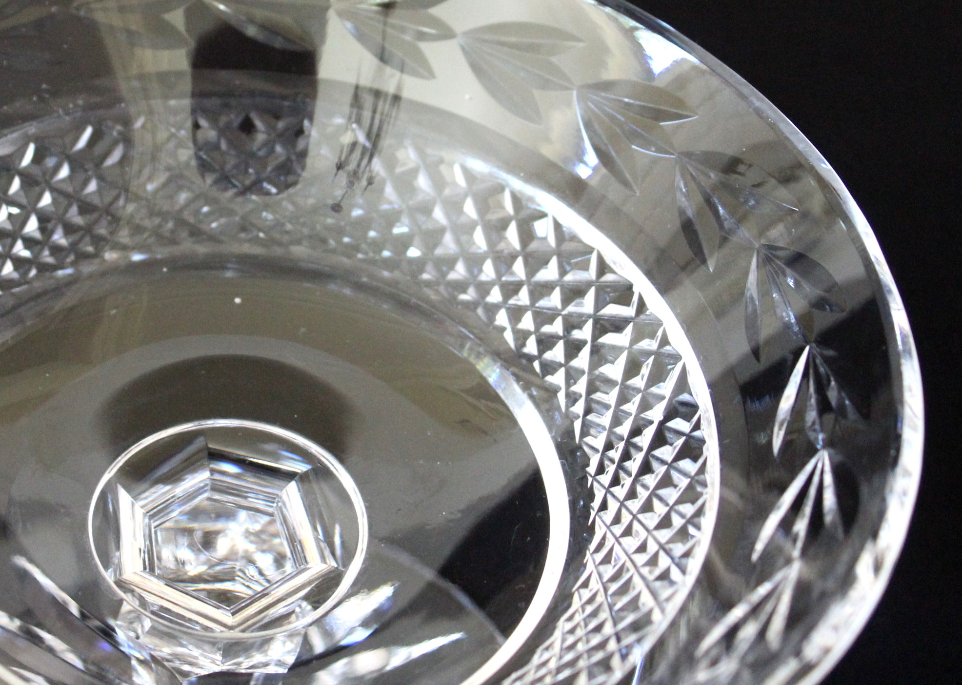 Crystal Brandy Snifters and Compote