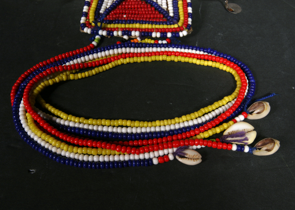 Kuba "Ngaady a Mwaash" African Cowrie Shell Ceremonial Full Head Mask