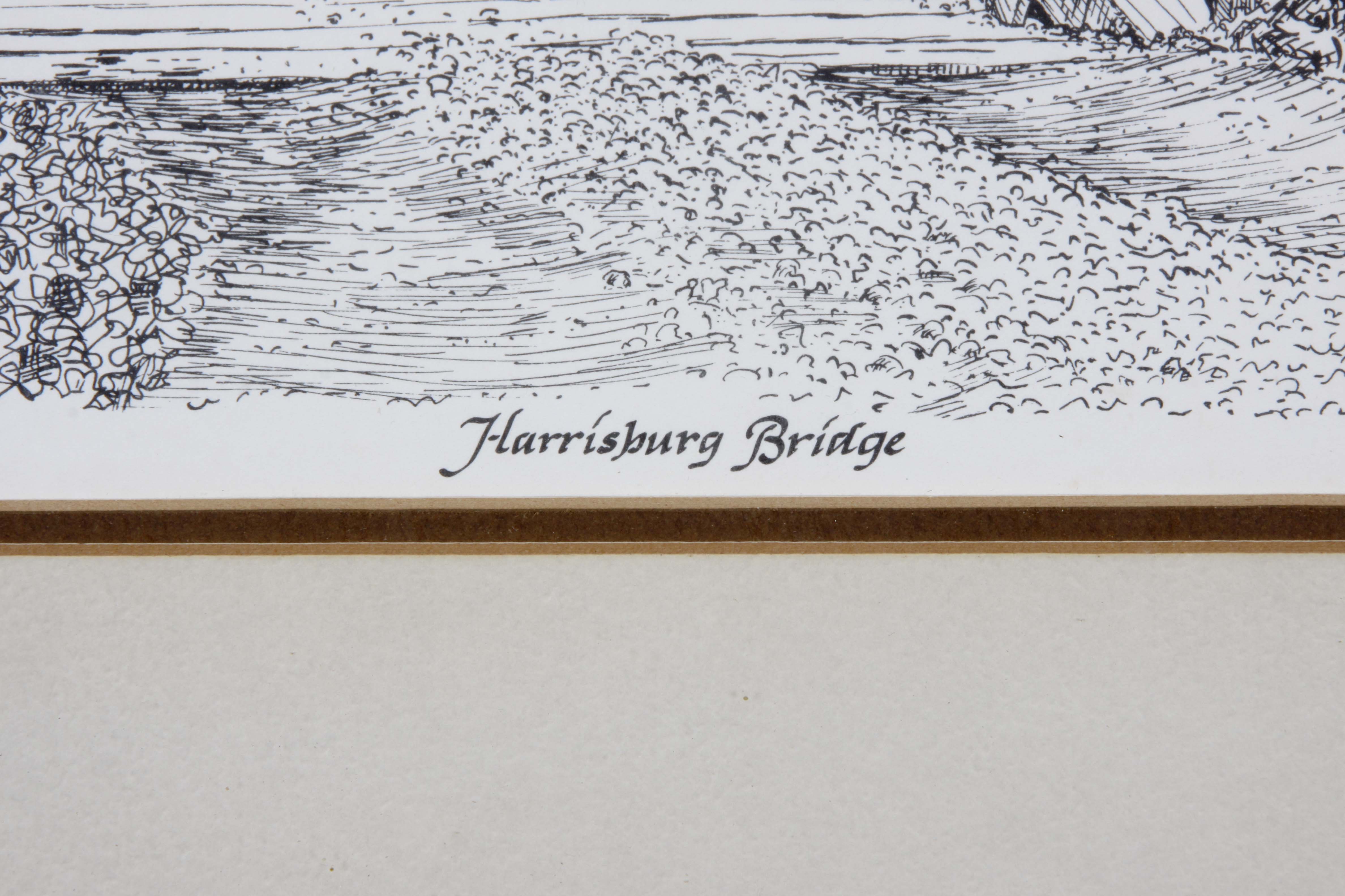 Signed/Numbered Pen and Ink Sketch Print by Doyle Vaden