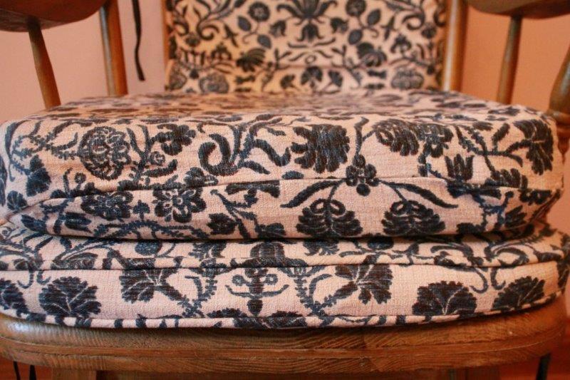 Vintage Wood Chair with Storage