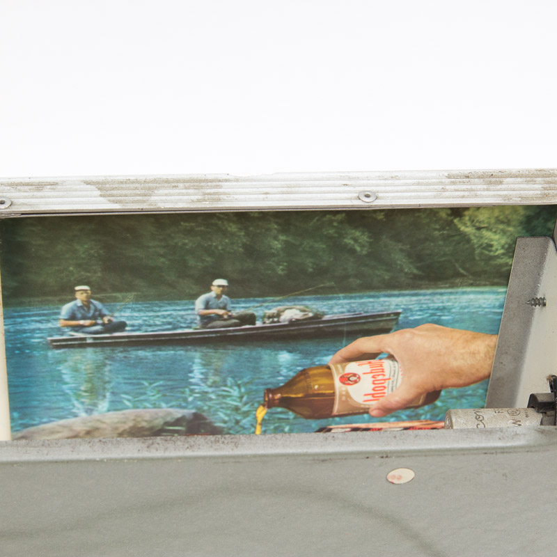 Vintage Light Up Hudepohl Beer Sign