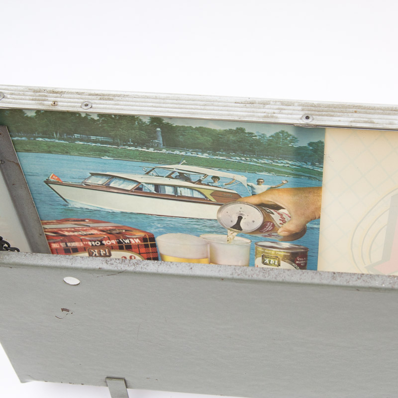 Vintage Light Up Hudepohl Beer Sign