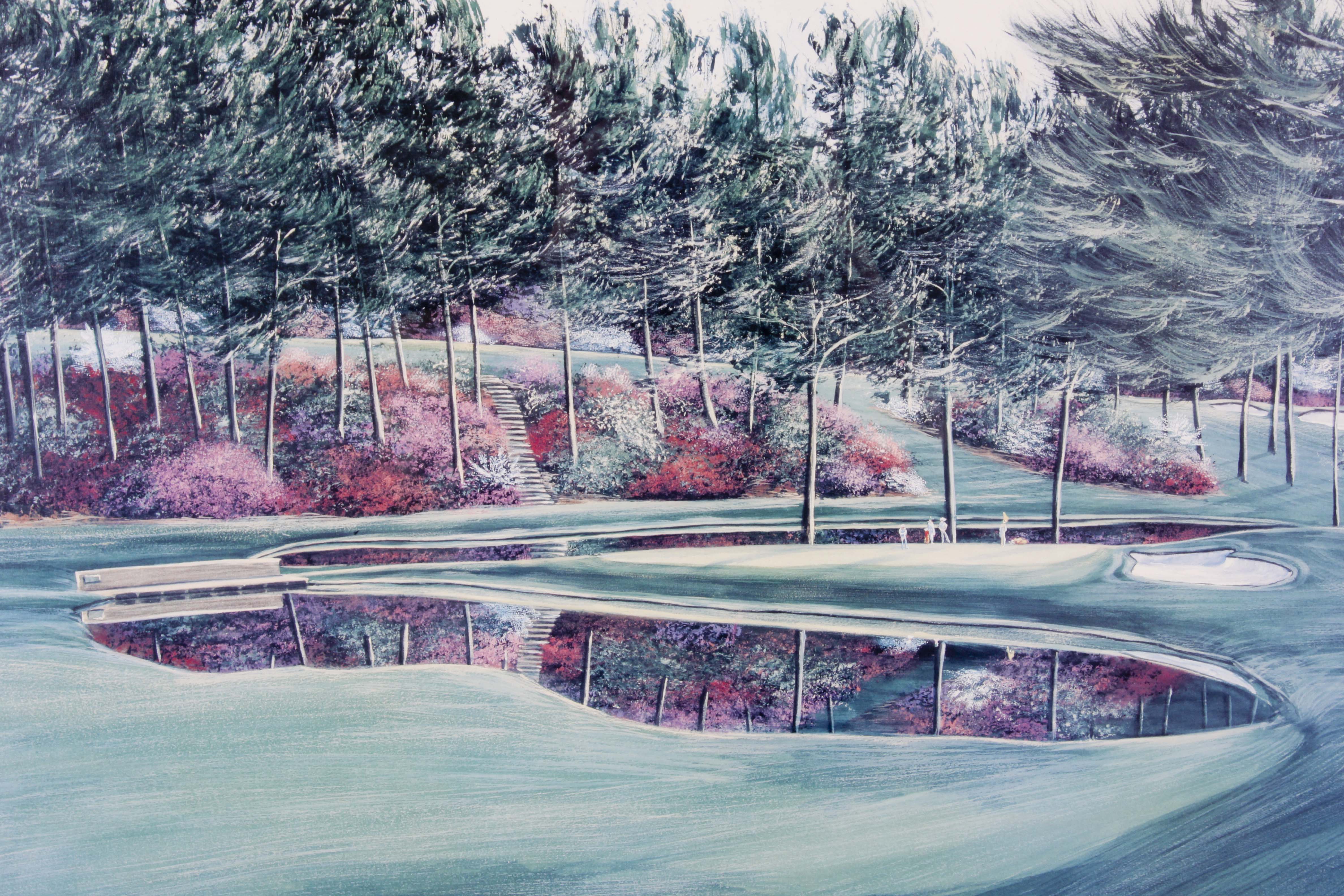 Two Golf Course Prints by Nancy Raborn