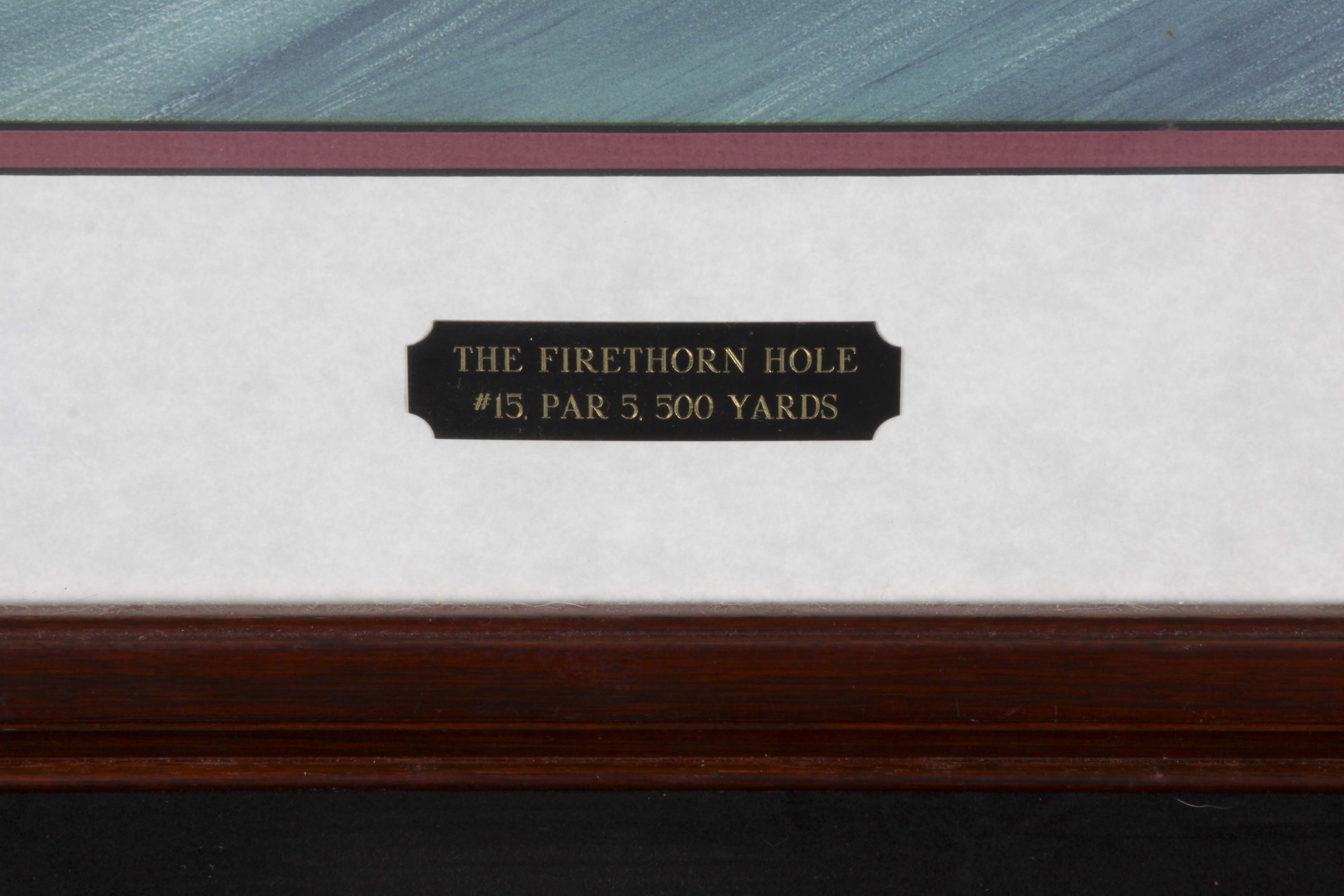 Two Golf Course Prints by Nancy Raborn