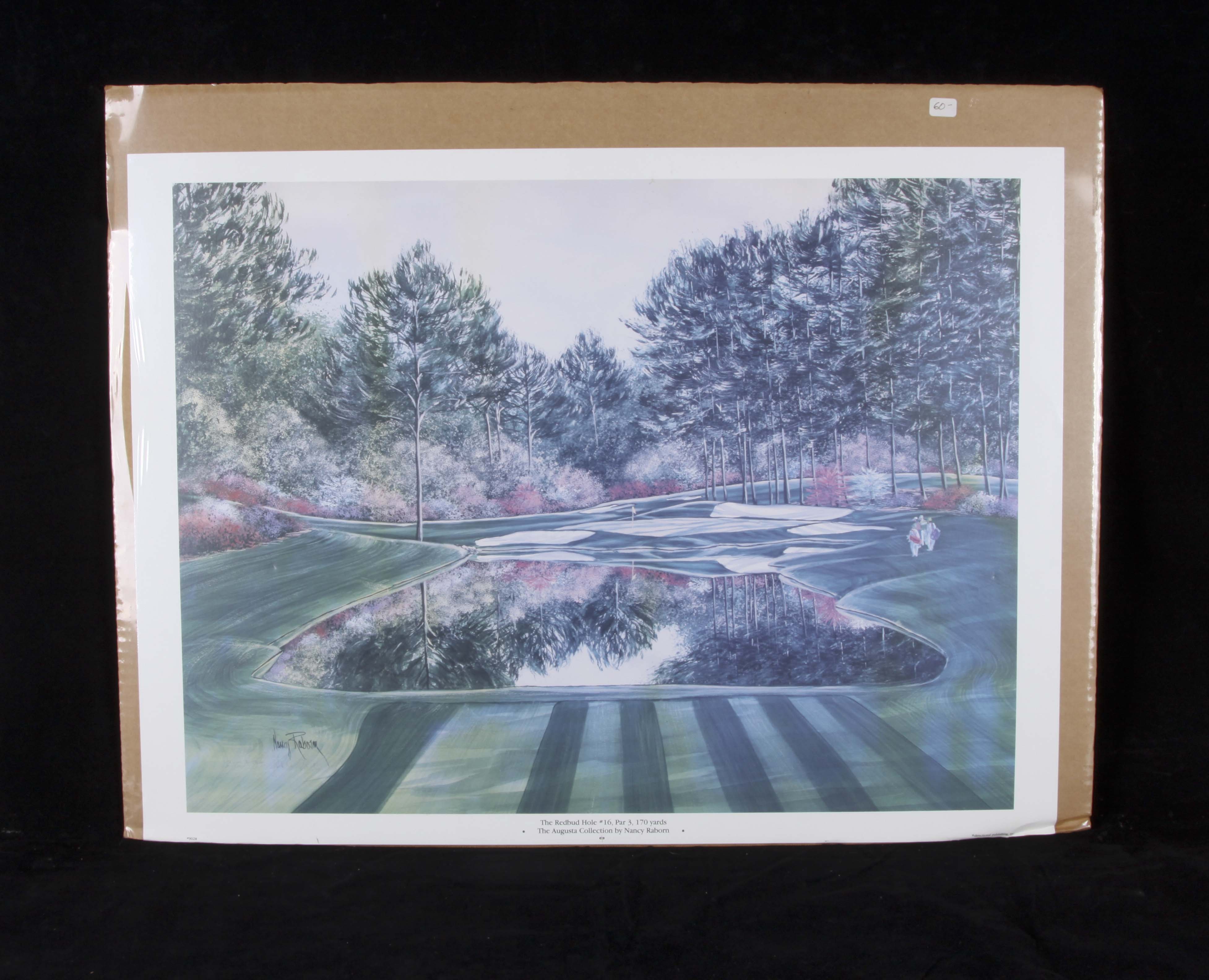 Two Golf Course Prints by Nancy Raborn