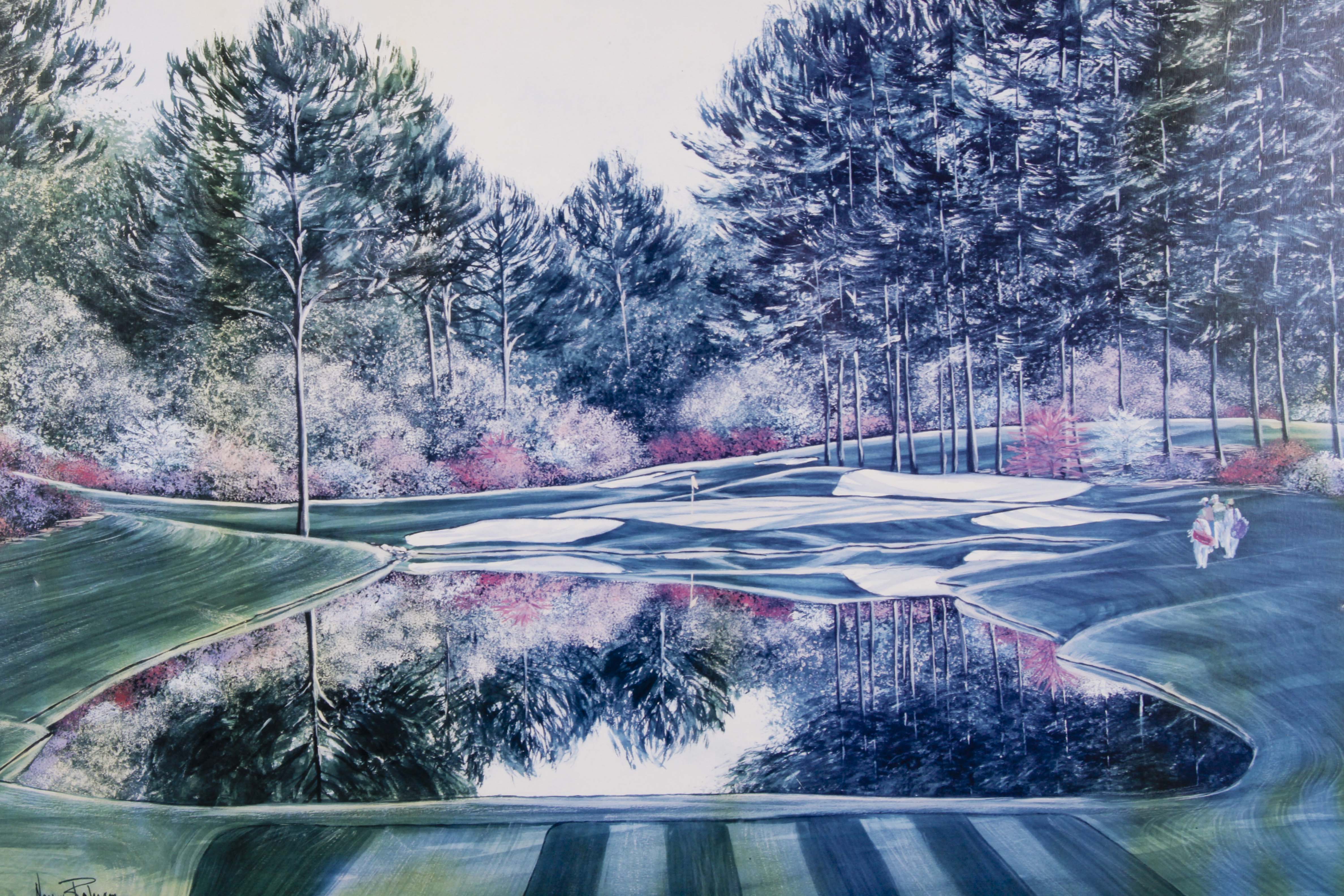 Two Golf Course Prints by Nancy Raborn