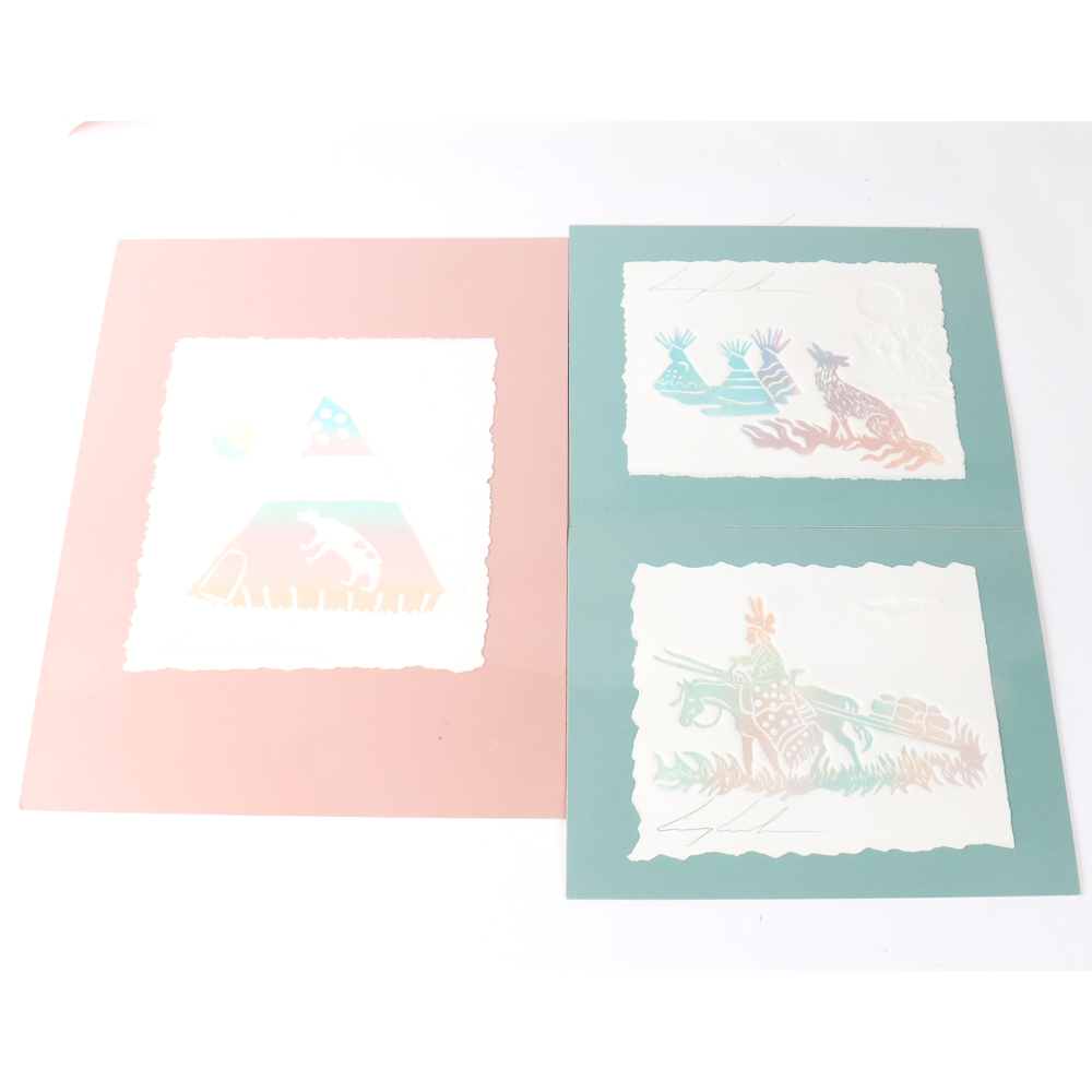 King Kuka Embossed Paper Art