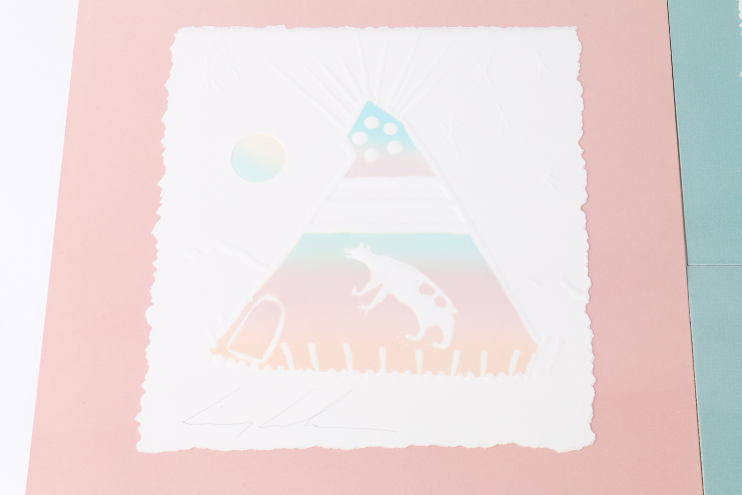 King Kuka Embossed Paper Art