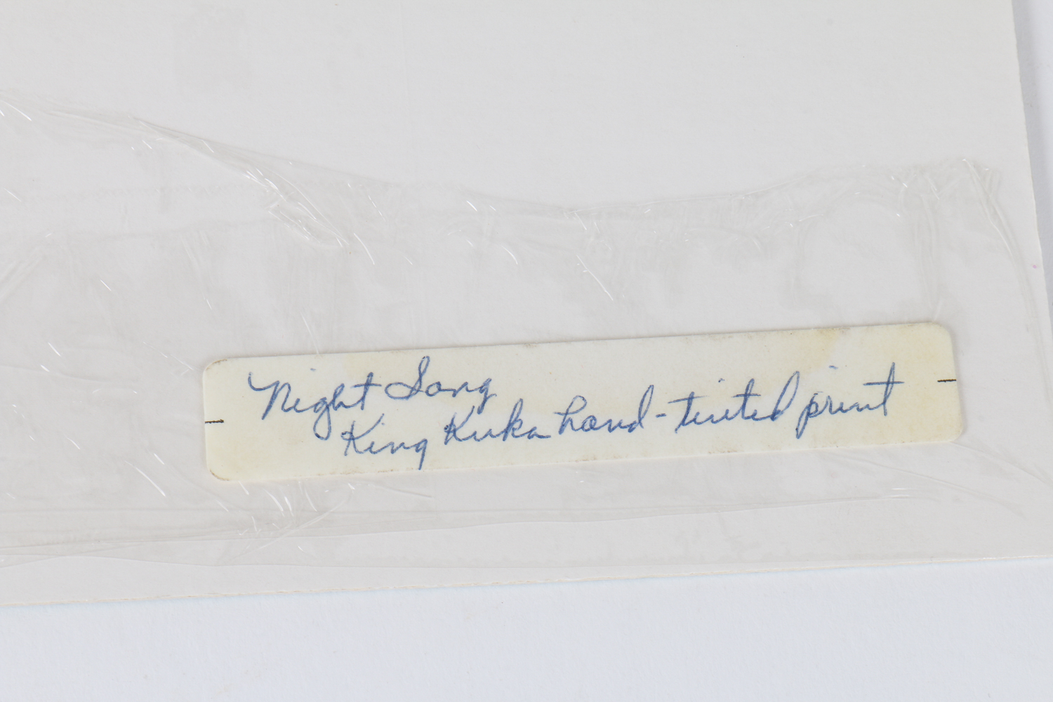 King Kuka Embossed Paper Art