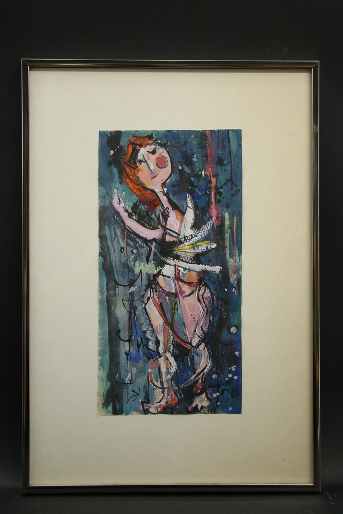 Original Audrey Slater Figure Painting