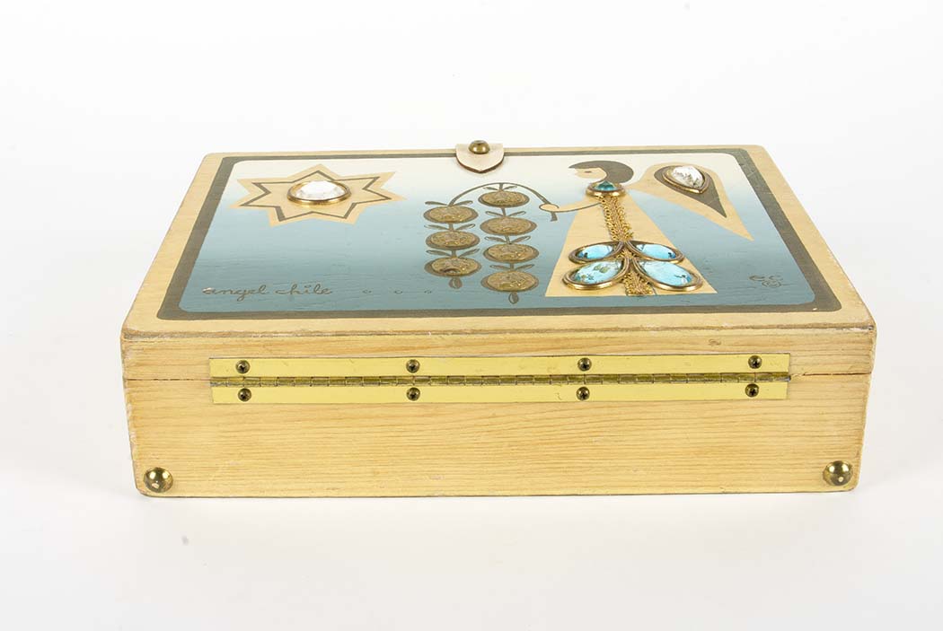 Vintage Enid Collins "Angel Chile" Box Bag