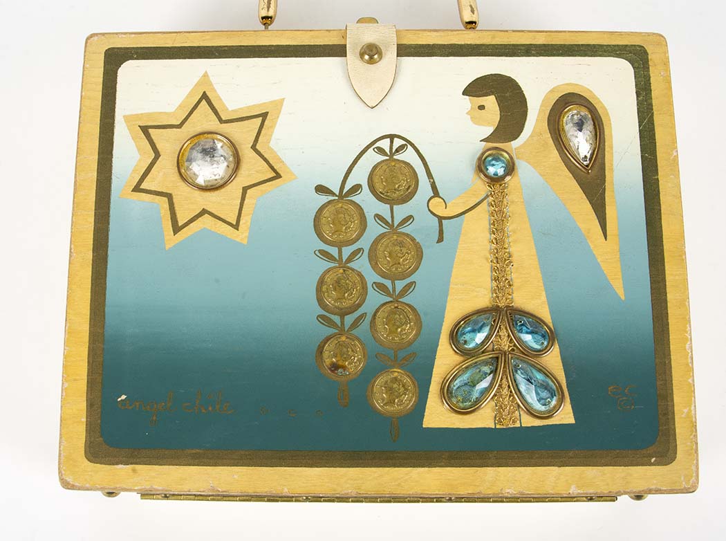 Vintage Enid Collins "Angel Chile" Box Bag