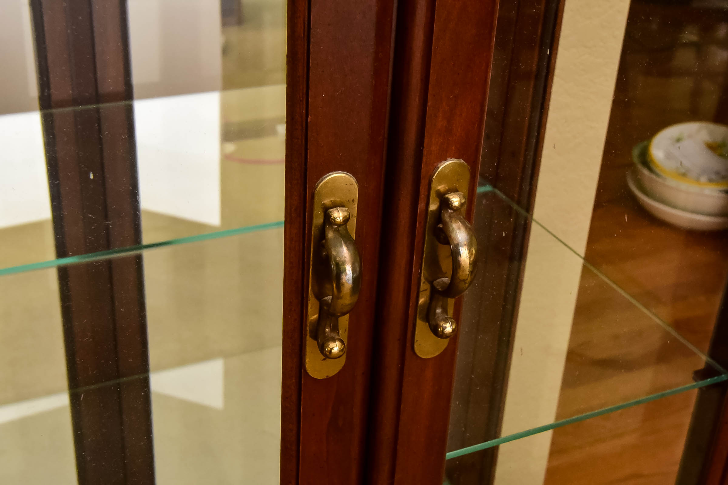 Thin, Tall, and Lighted Curio Cabinet