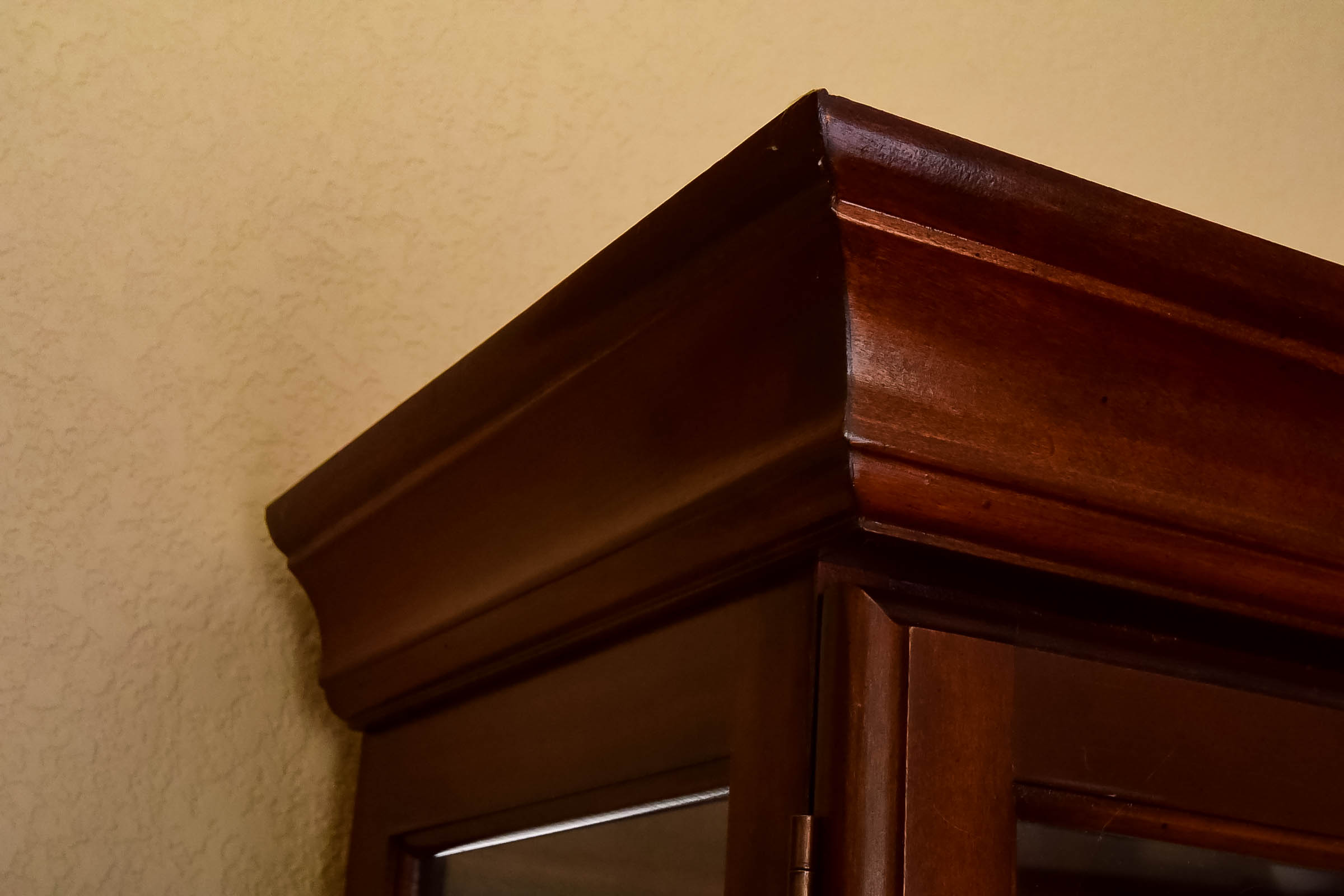 Thin, Tall, and Lighted Curio Cabinet