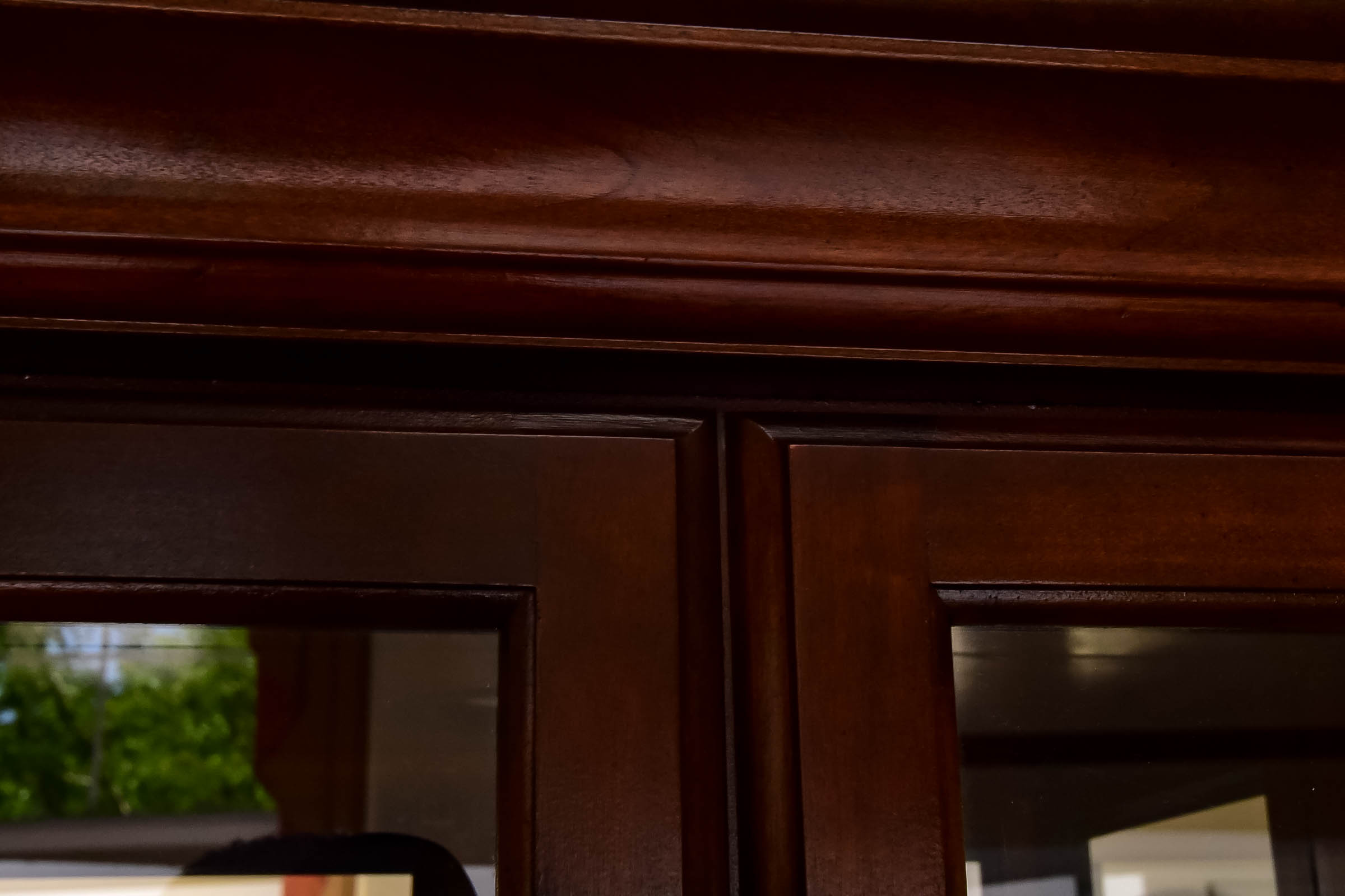 Thin, Tall, and Lighted Curio Cabinet