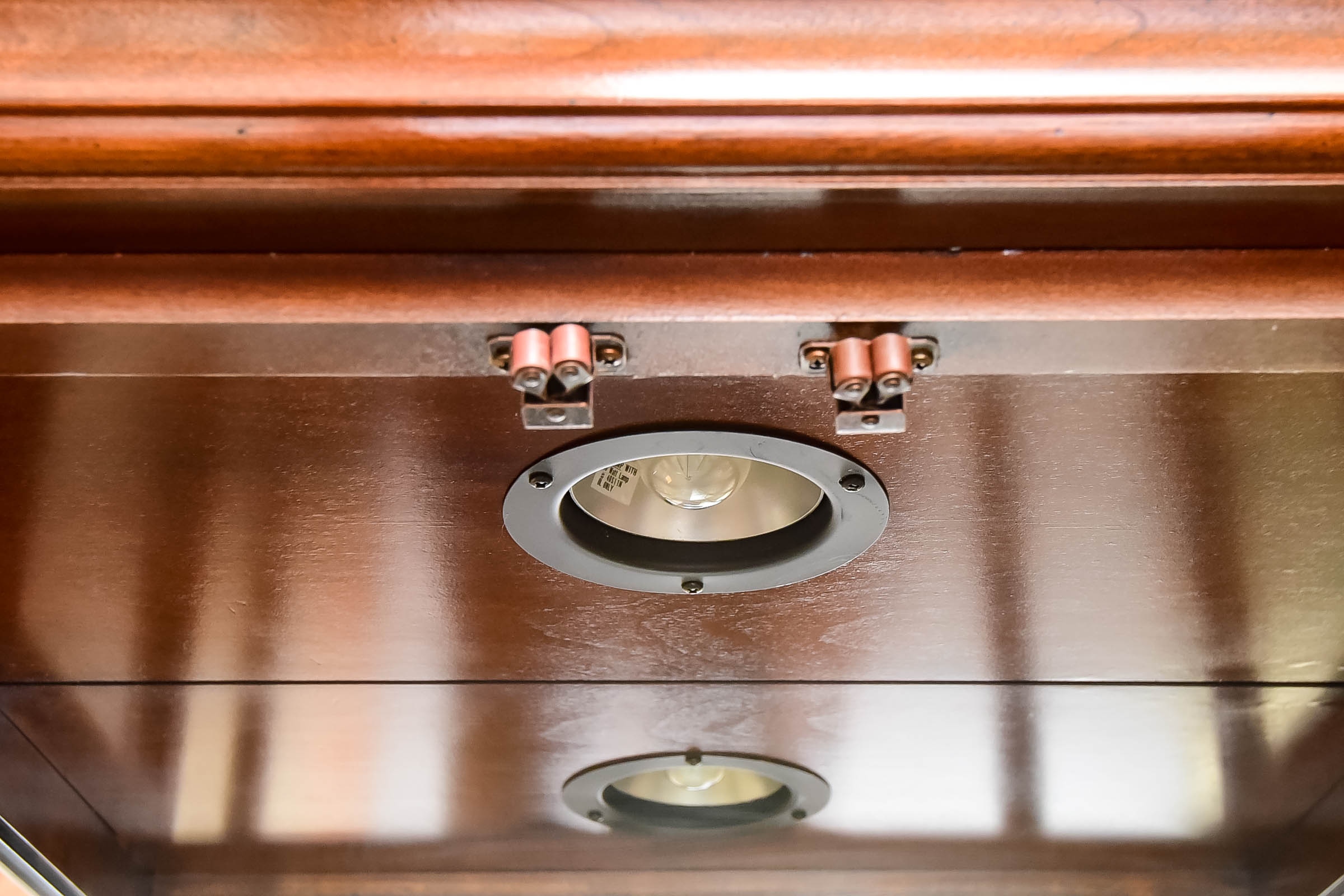 Thin, Tall, and Lighted Curio Cabinet