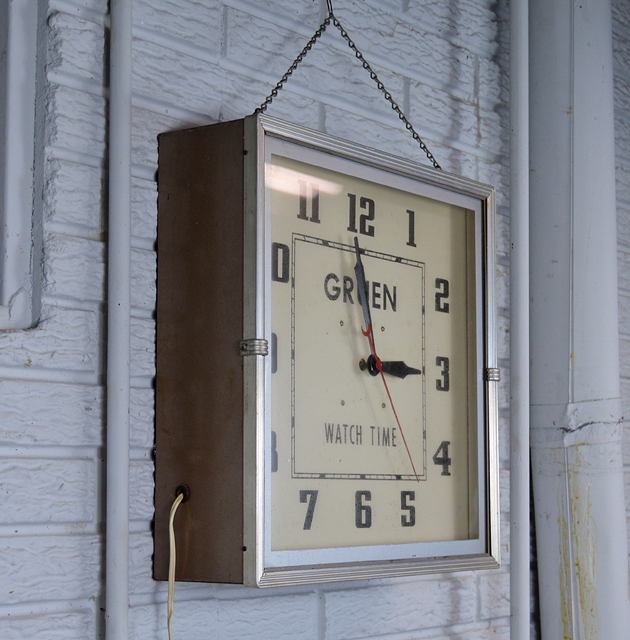 Vintage Gruen Watch Time Wall Clock