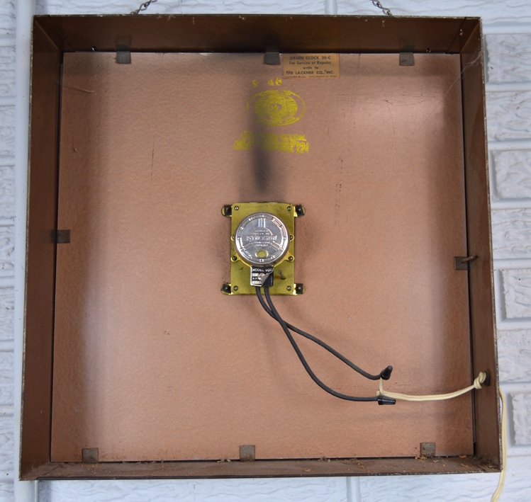 Vintage Gruen Watch Time Wall Clock