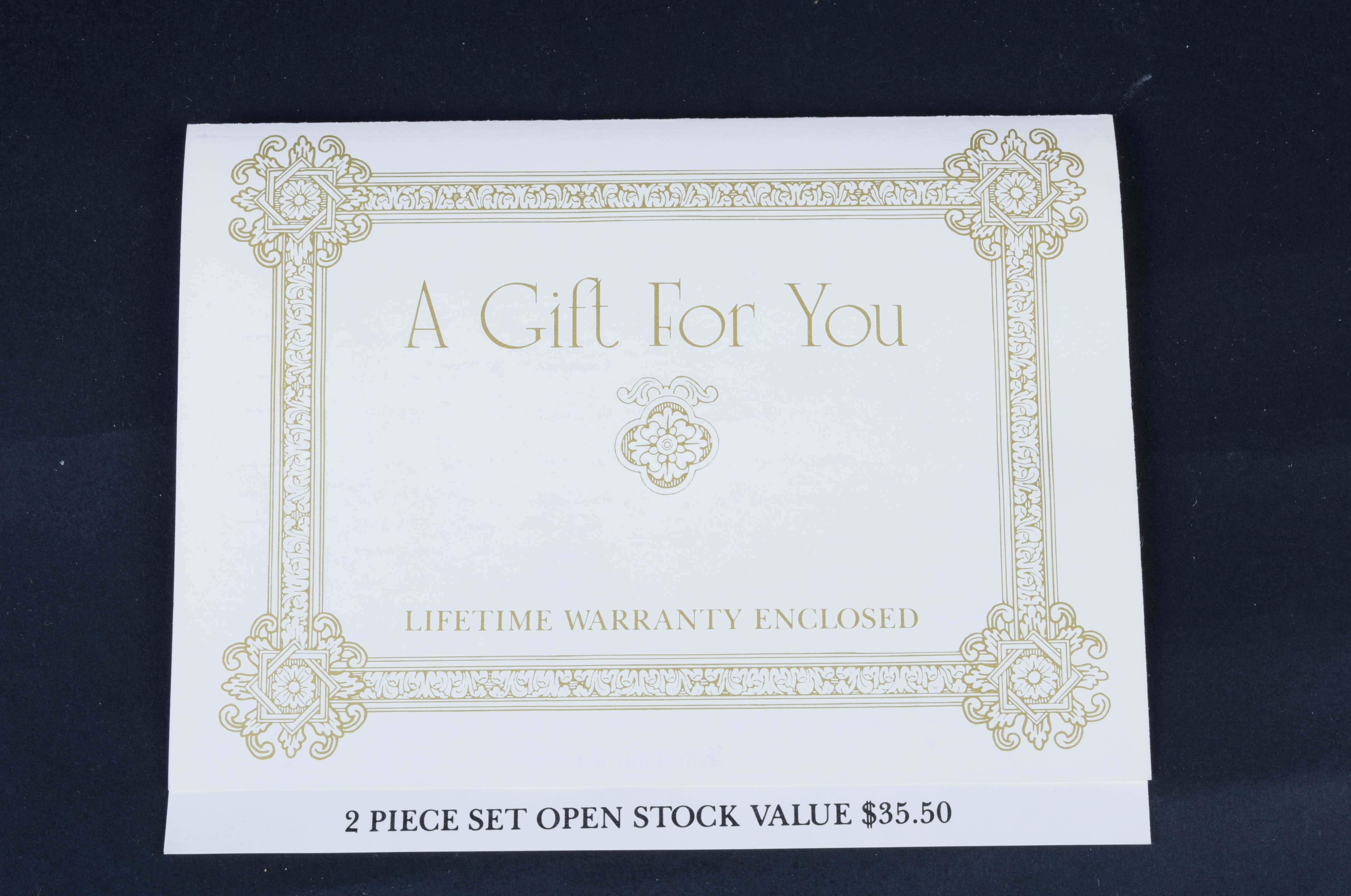 Maxam Carving Knife Set