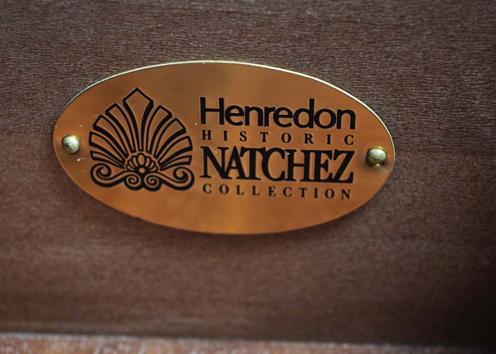 Henredon Natchez Demilune Side Table