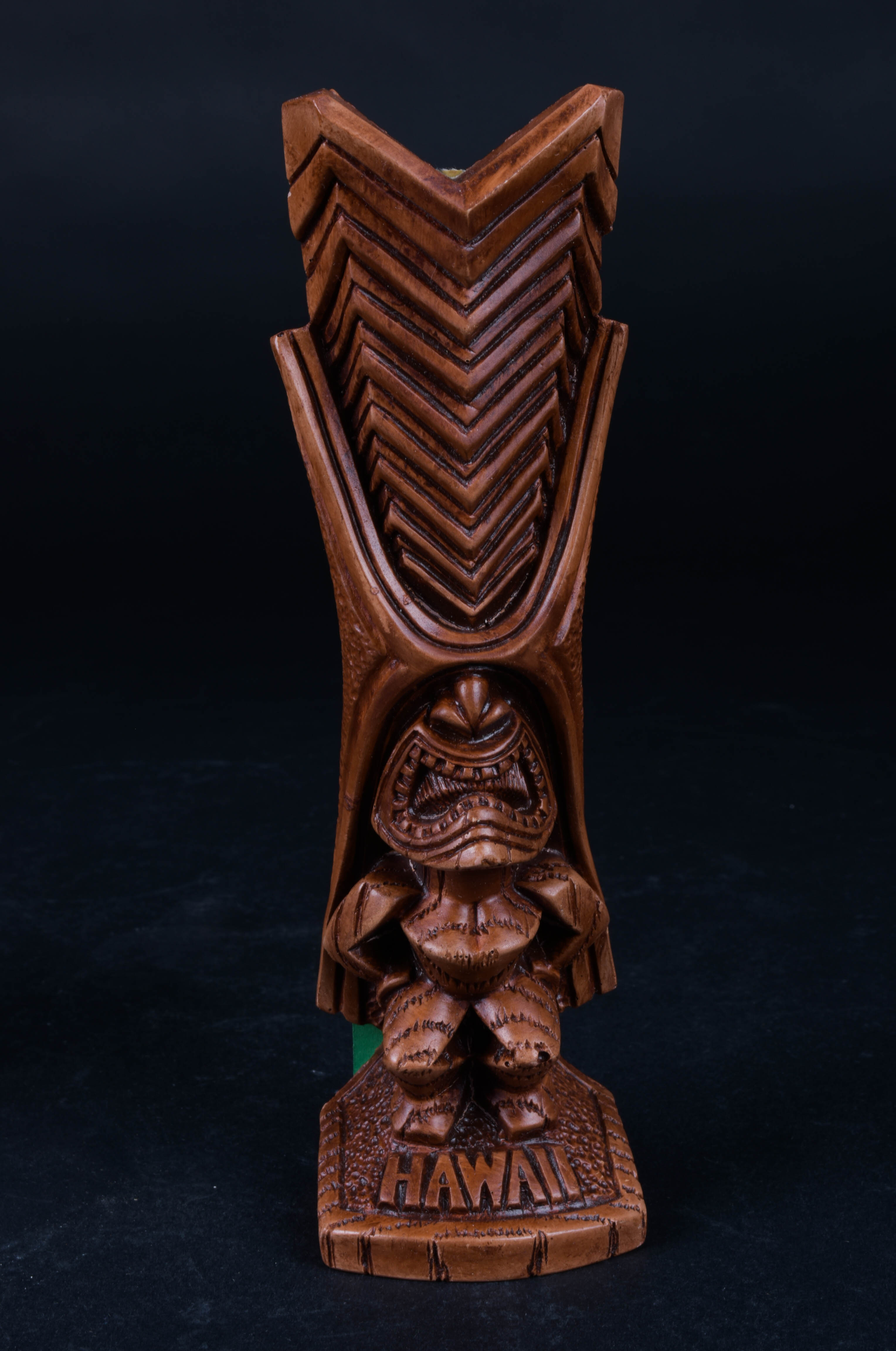Hawaiian Carved Wood Tiki Figures