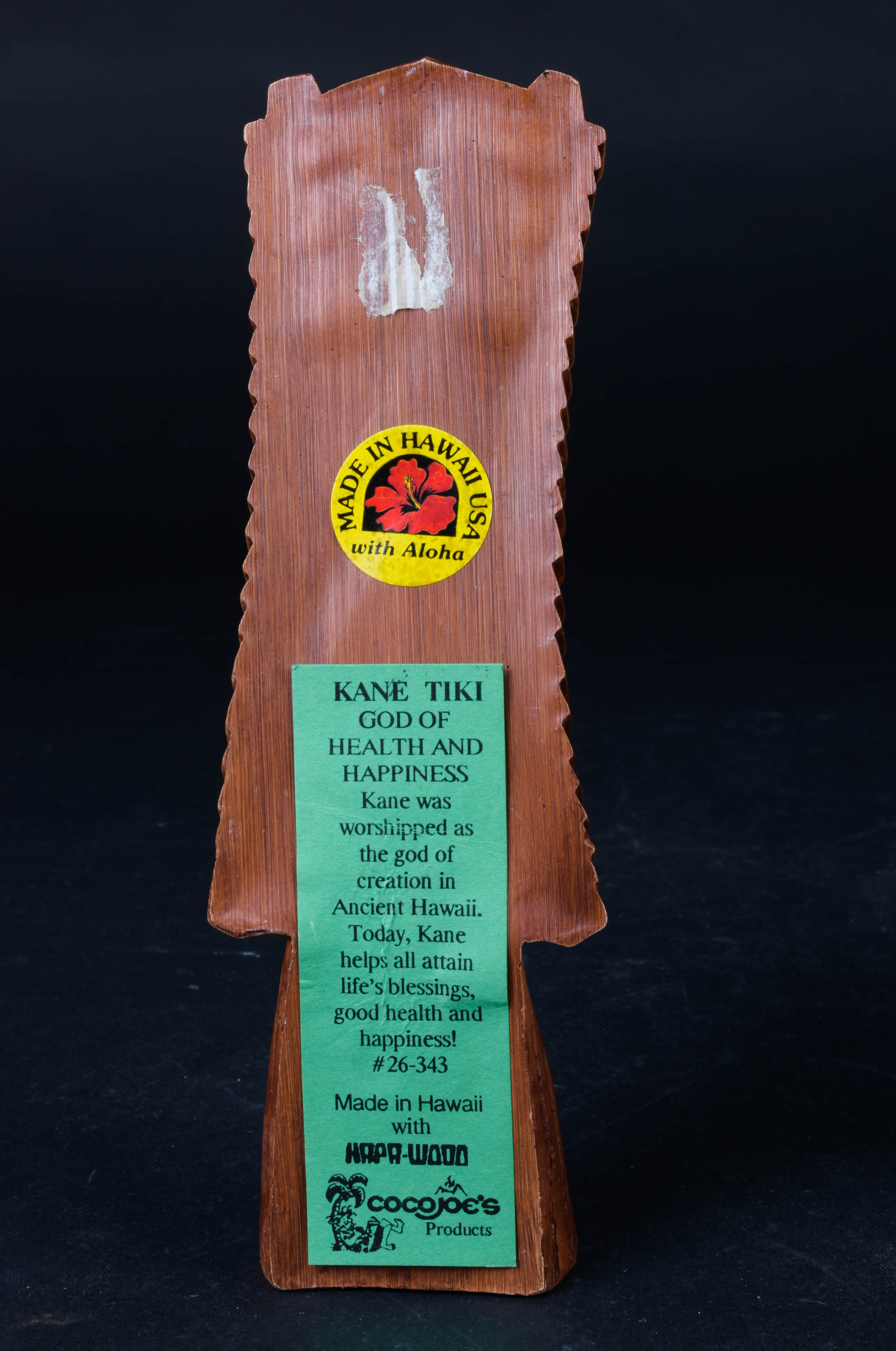 Hawaiian Carved Wood Tiki Figures