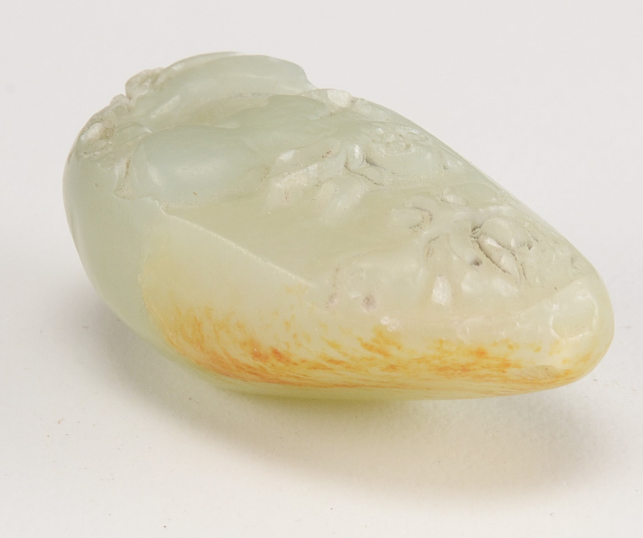 Chinese Carved Stone with Rabbit Design