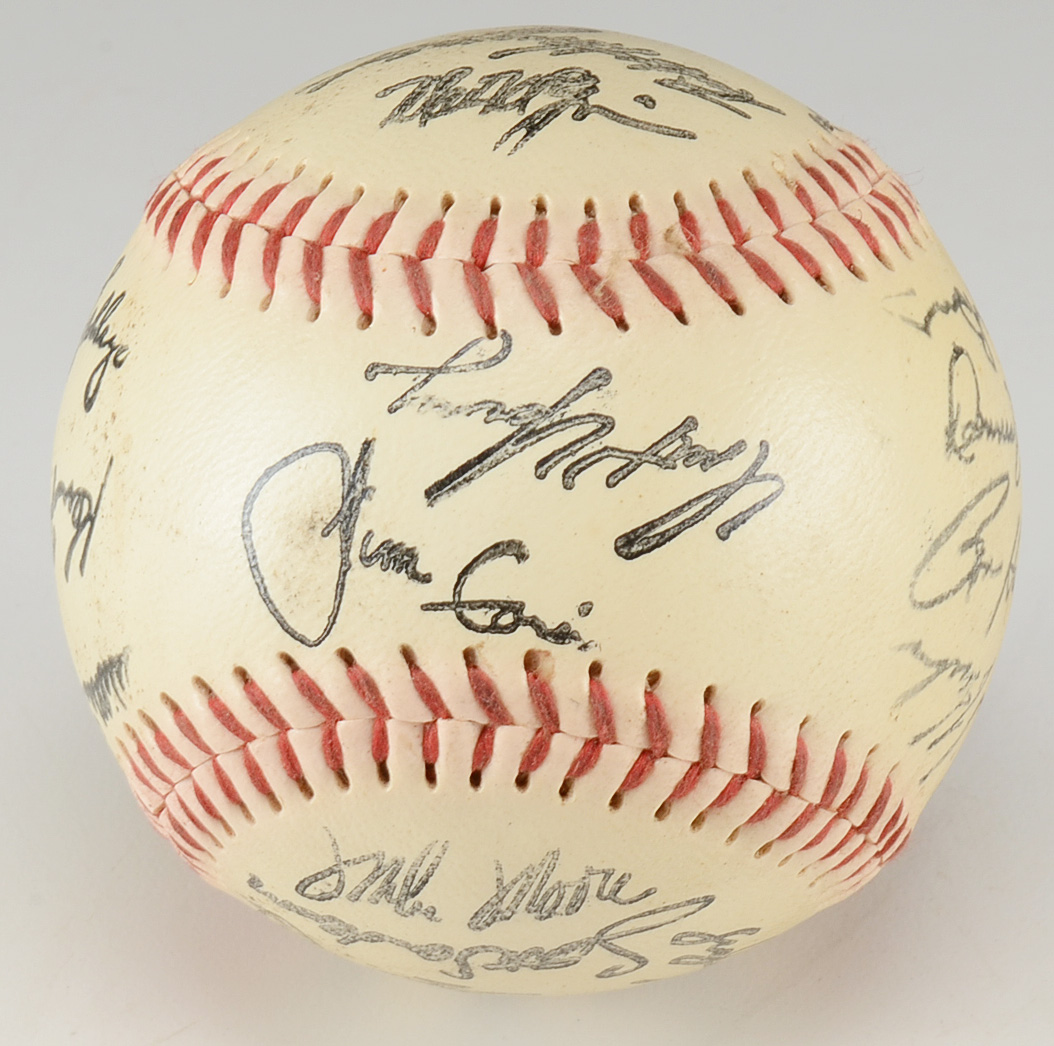 Assorted Commemorative Baseballs